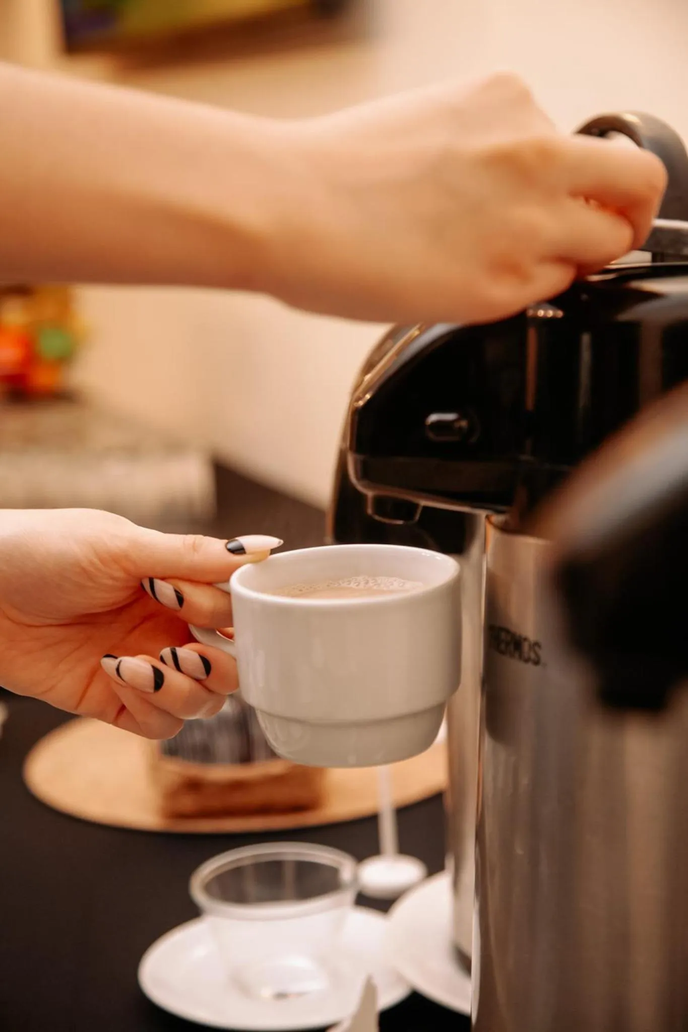 Coffee/tea facilities in Hotel Carrera