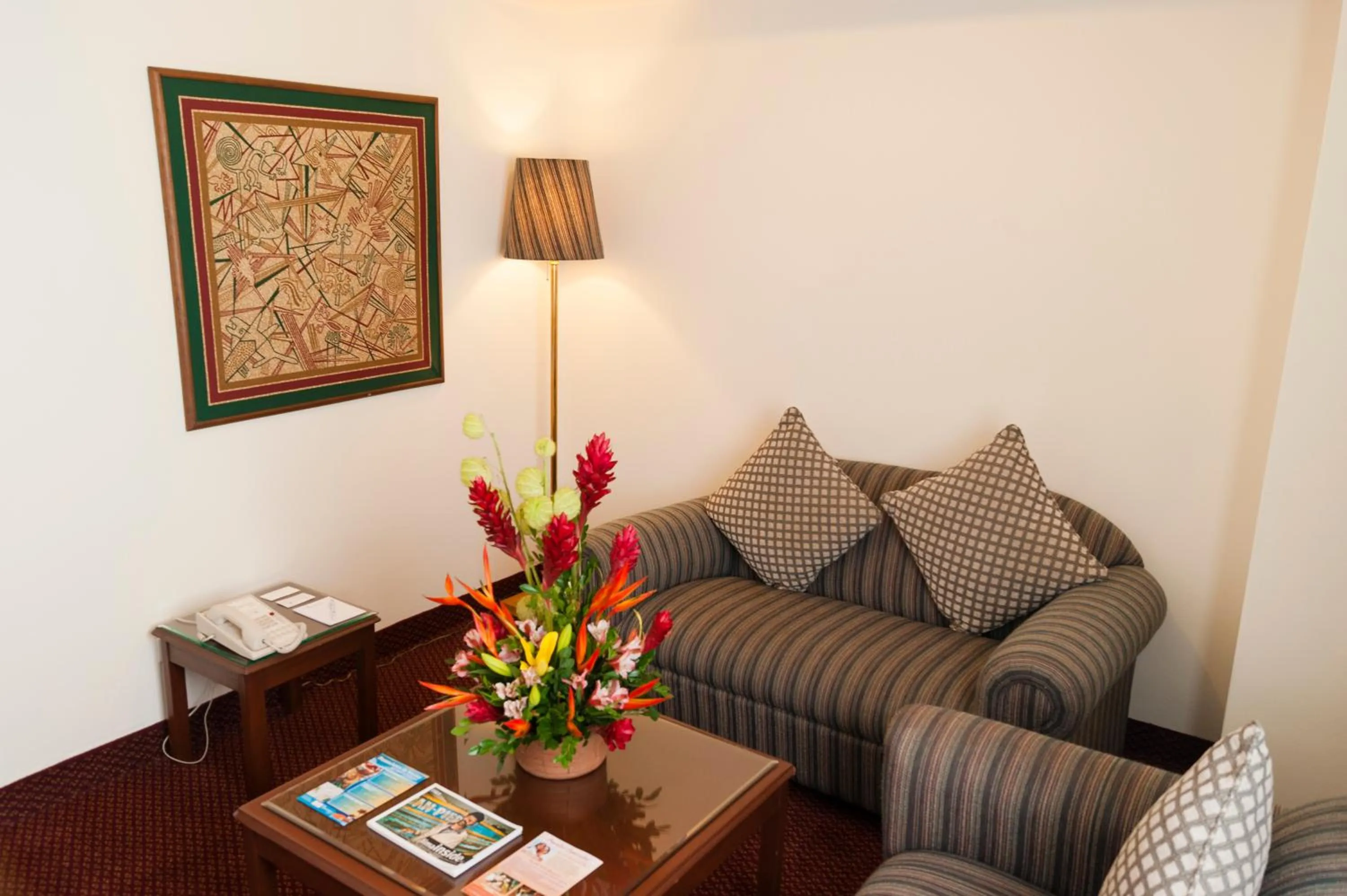 Living room in Hotel Carrera