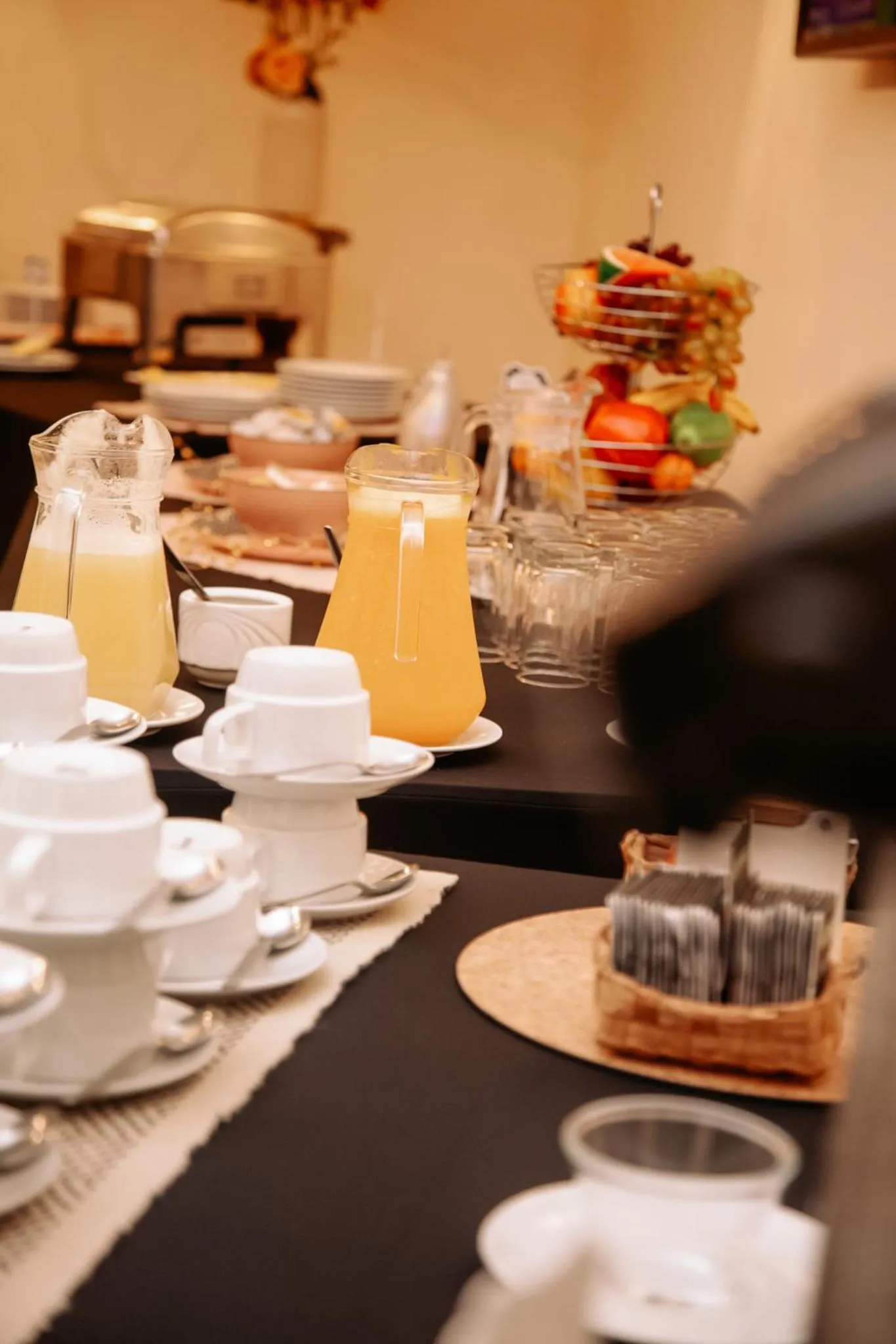 Buffet breakfast in Hotel Carrera