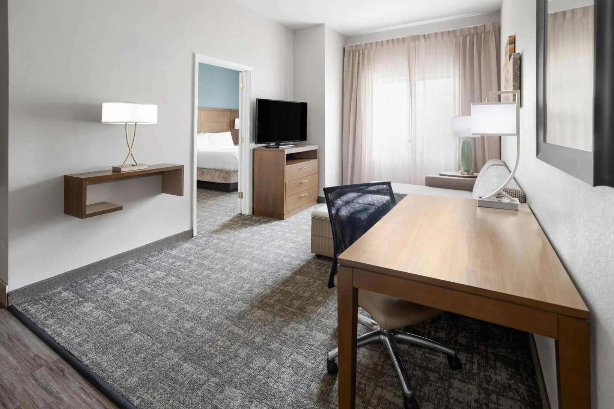 Photo of the whole room, Bed in Staybridge Suites Harrisburg-Hershey by IHG