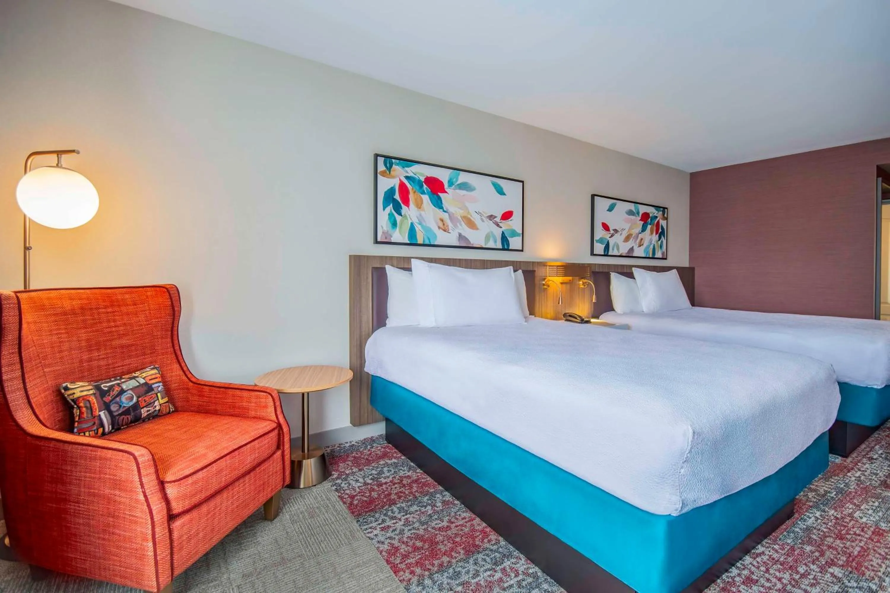 Bed in Hilton Garden Inn Danbury