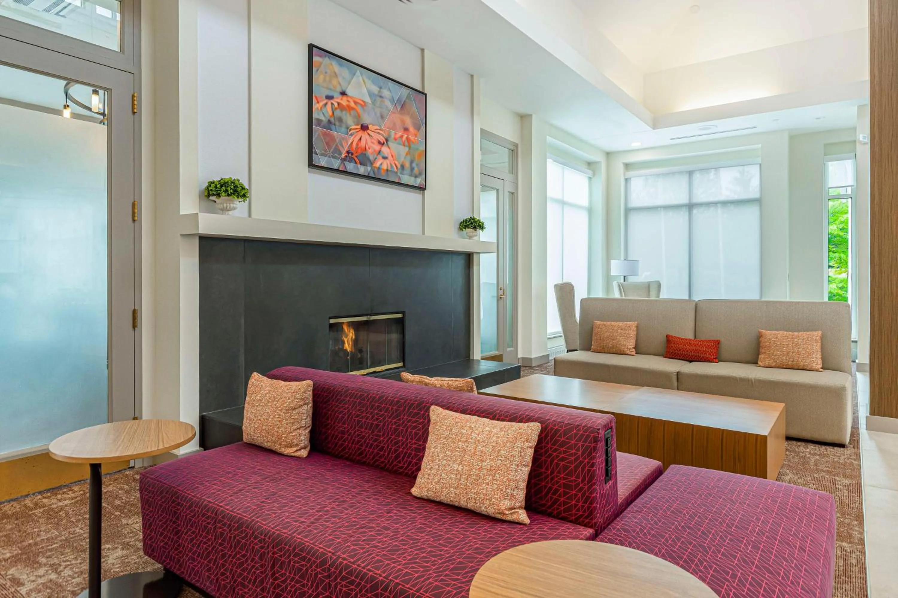 Lobby or reception in Hilton Garden Inn Danbury