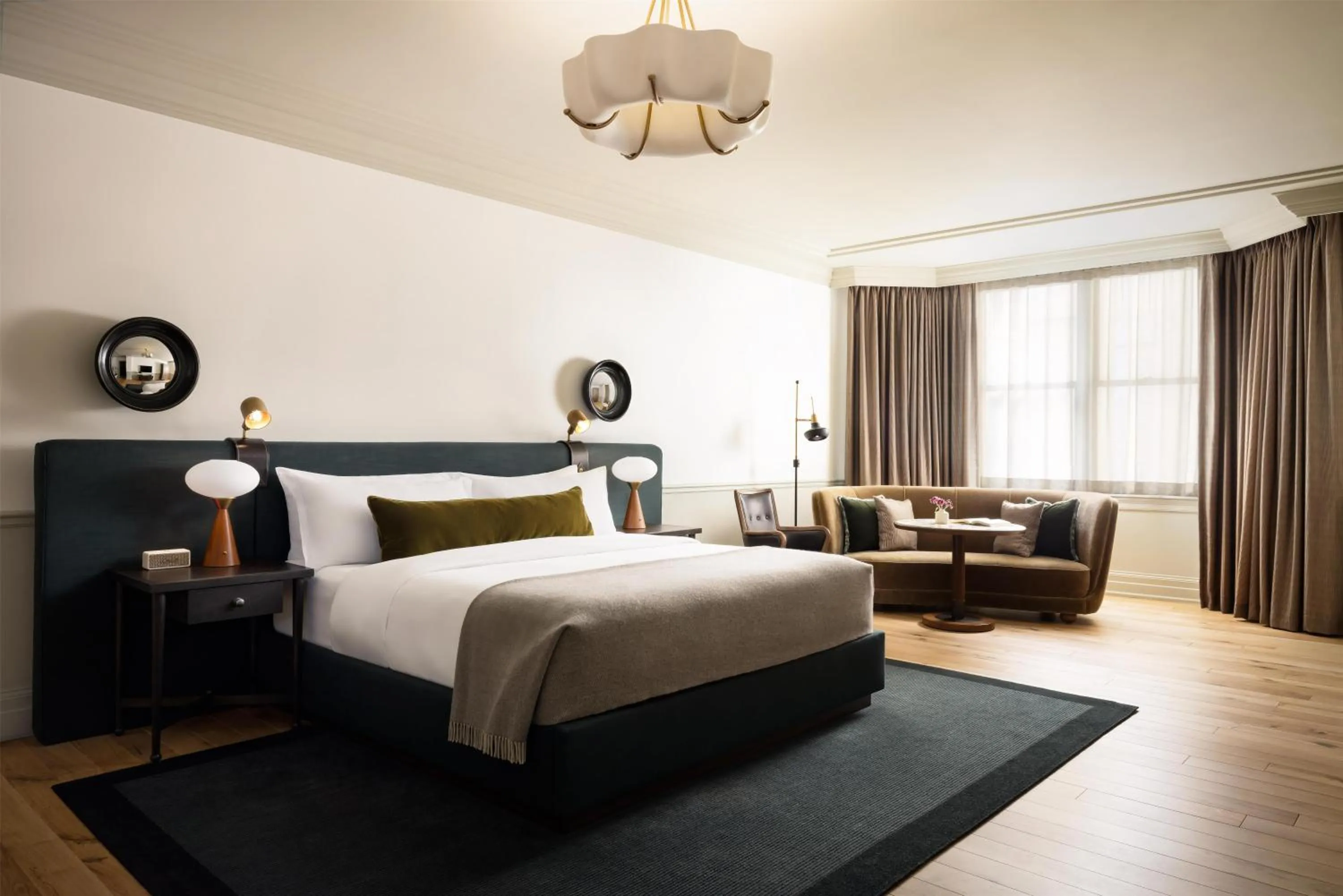 Photo of the whole room, Bed in The Bellevue Hotel, in the Unbound Collection by Hyatt