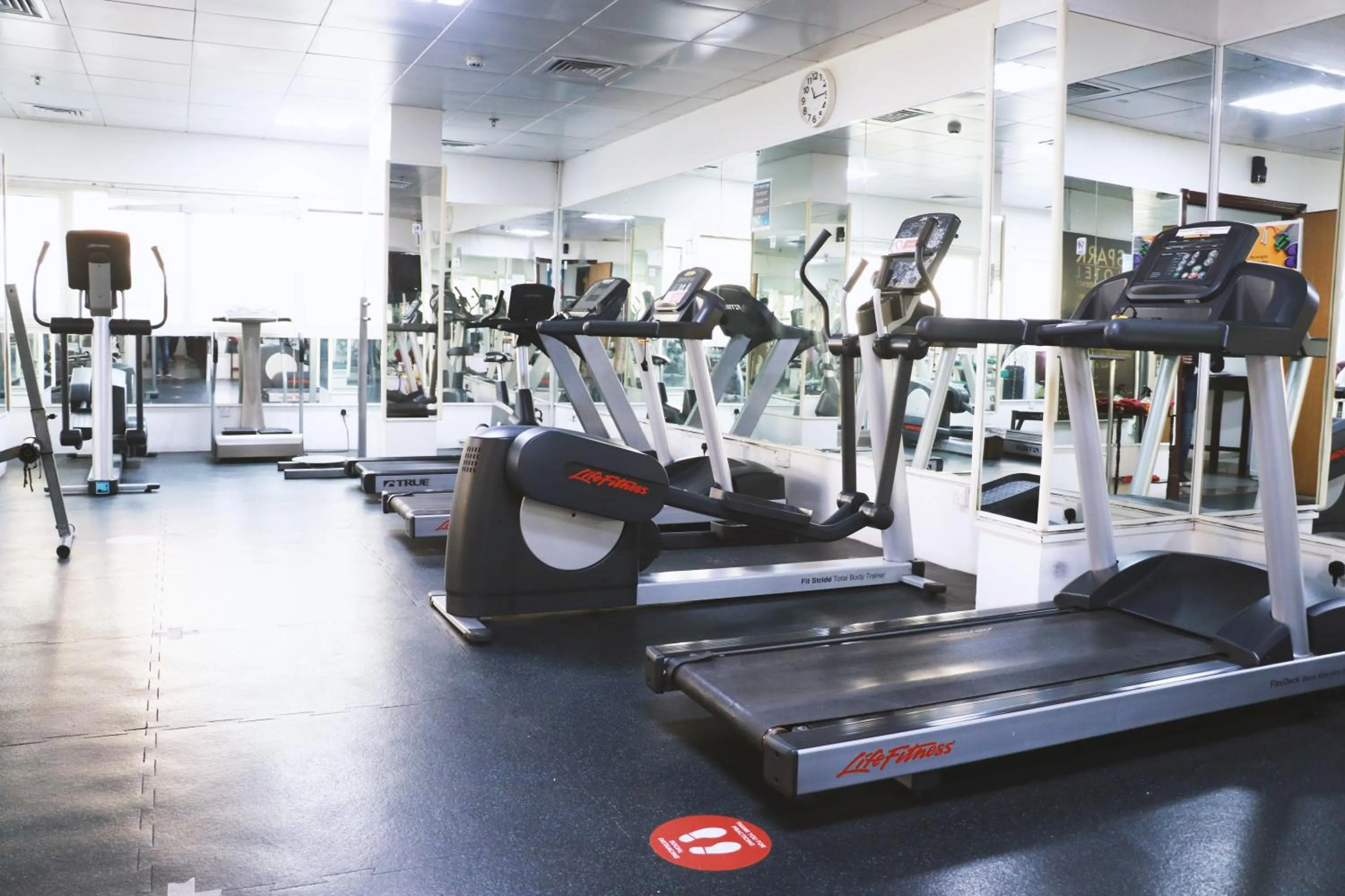 Fitness centre/facilities in Spark Residence Hotel