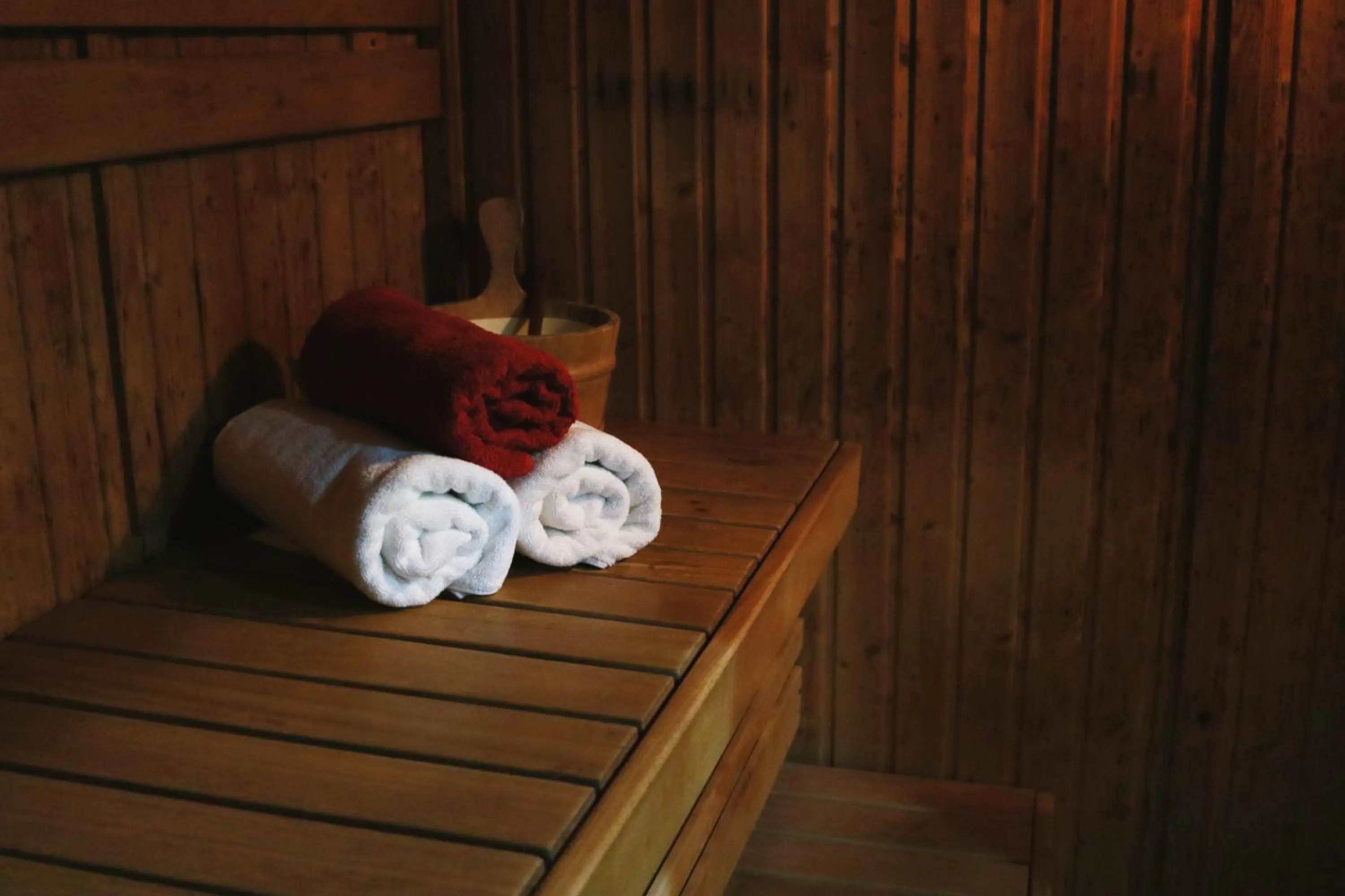 Sauna in Spark Residence Hotel