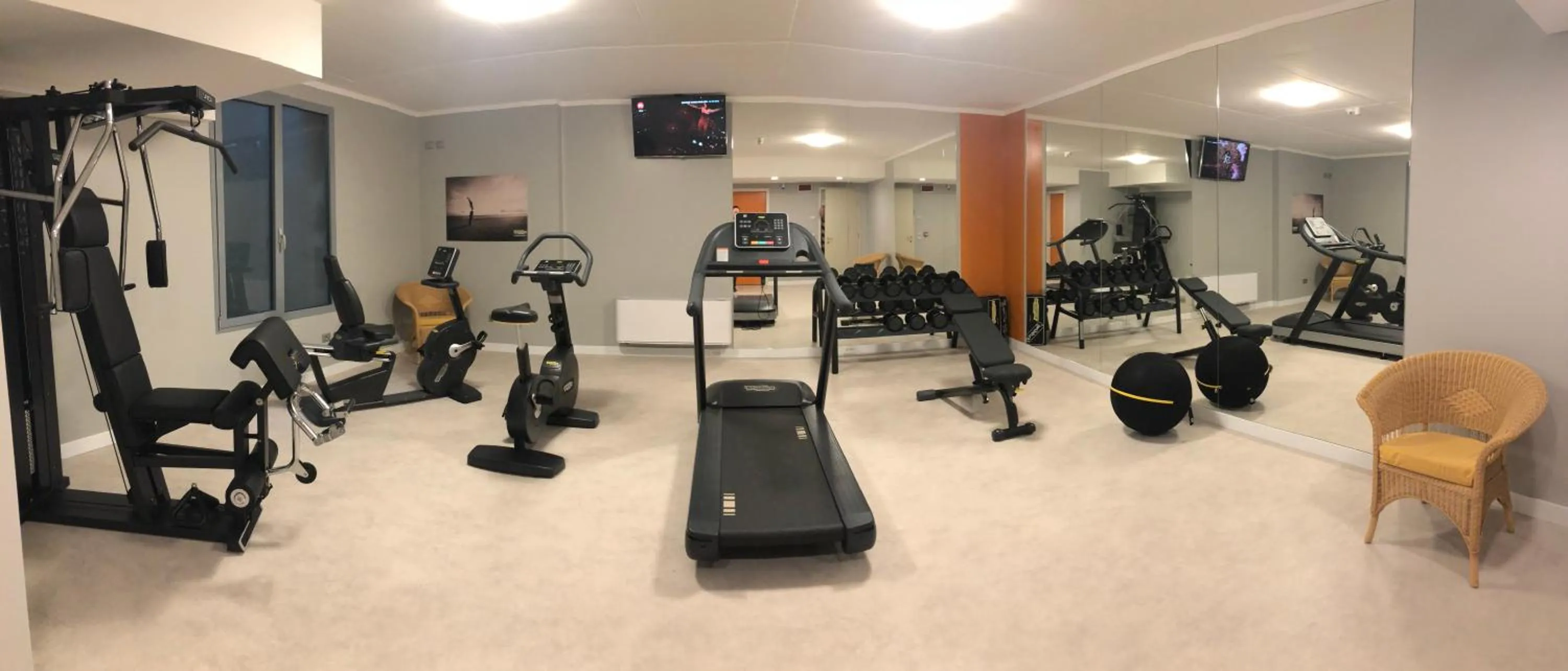 Fitness centre/facilities in Hotel Ristorante Primavera