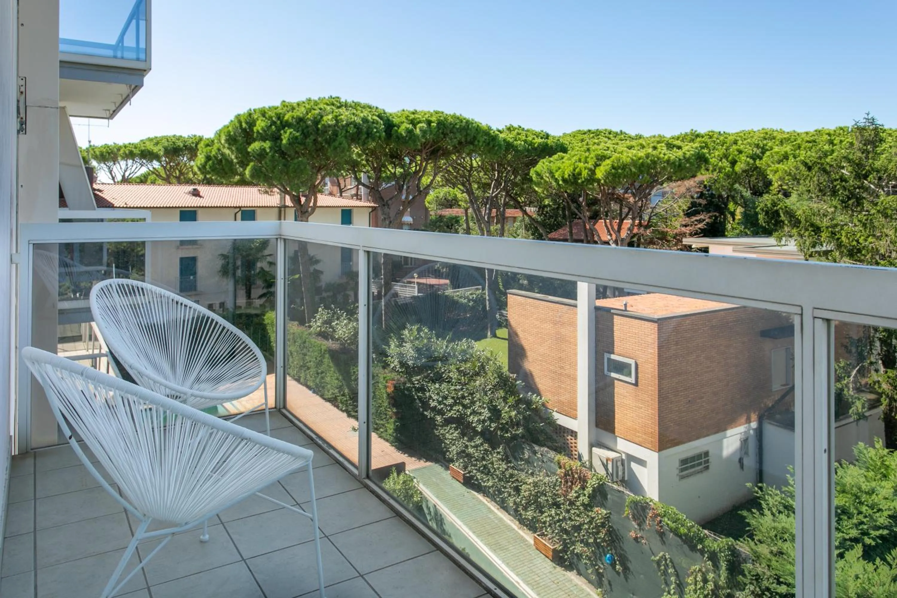 Inner courtyard view in Harvey Suites Hotel & Residence