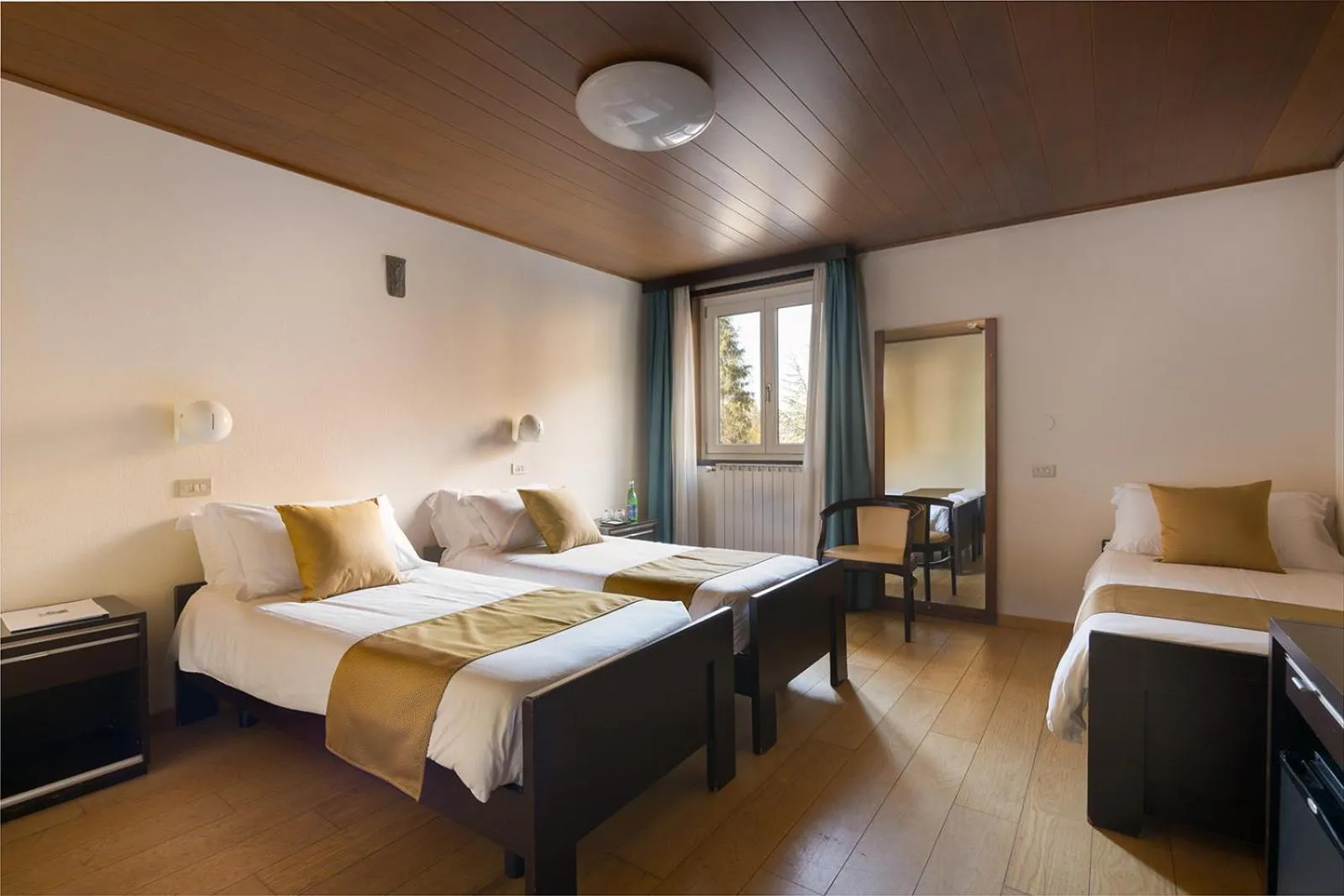 Bed in Hotel Mirella