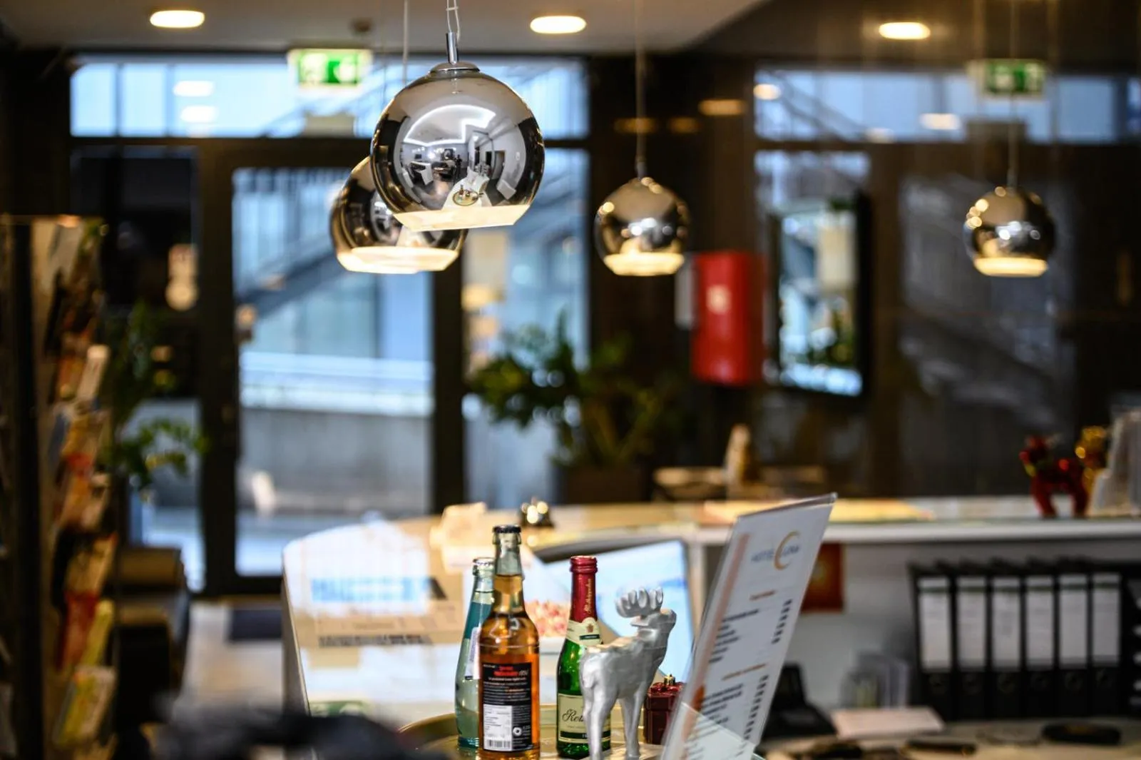 Lobby or reception in Hotel Luna