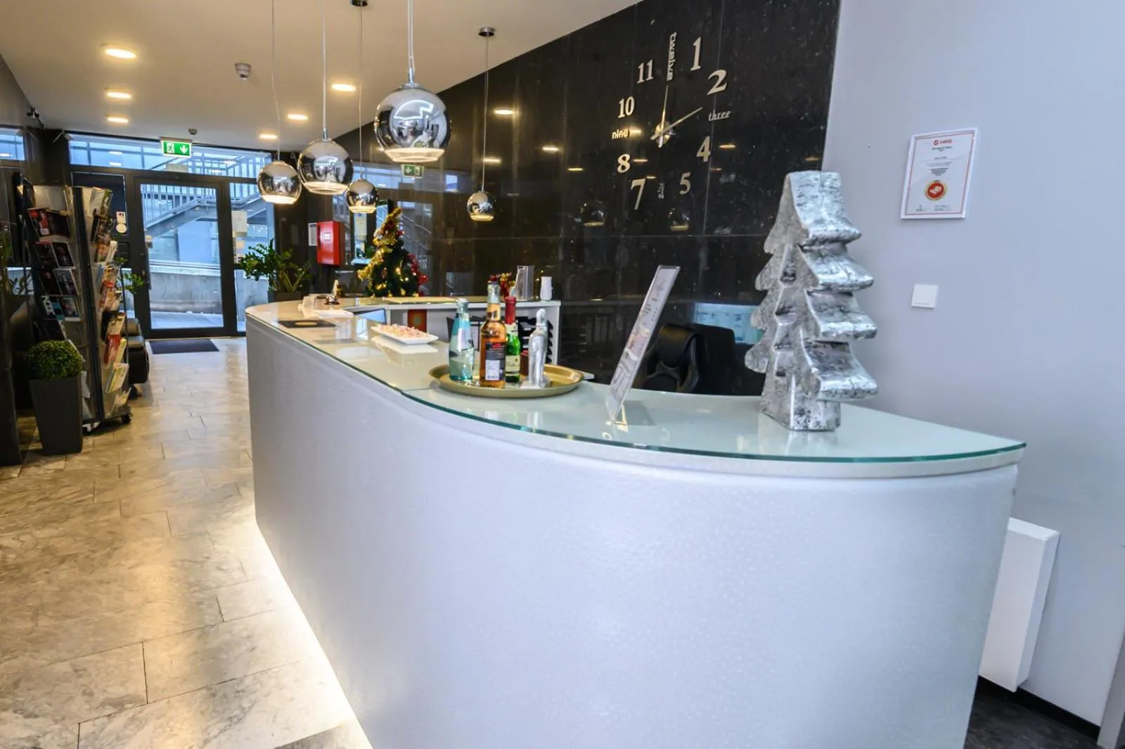 Lobby or reception in Hotel Luna