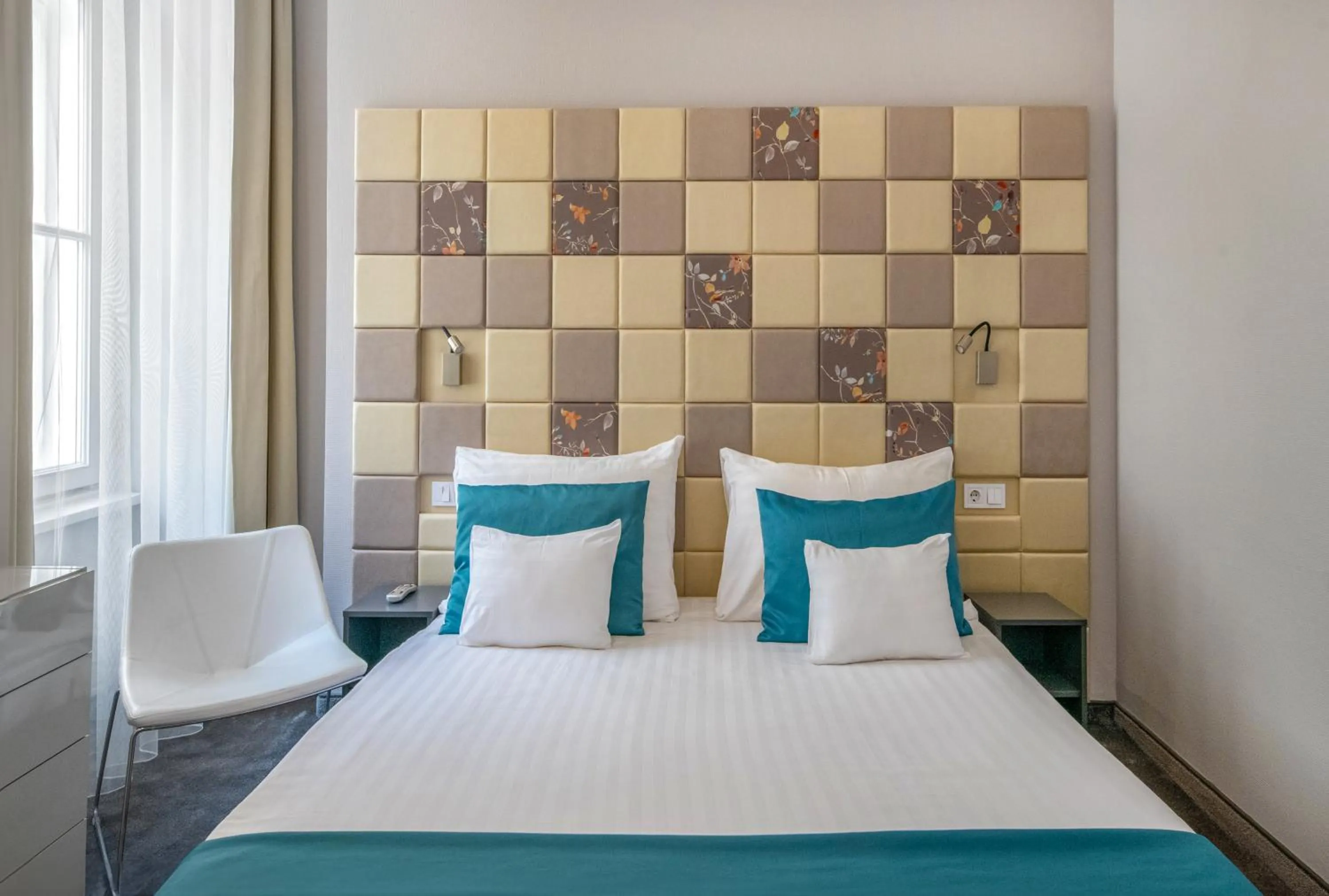 Bed in Hotel President