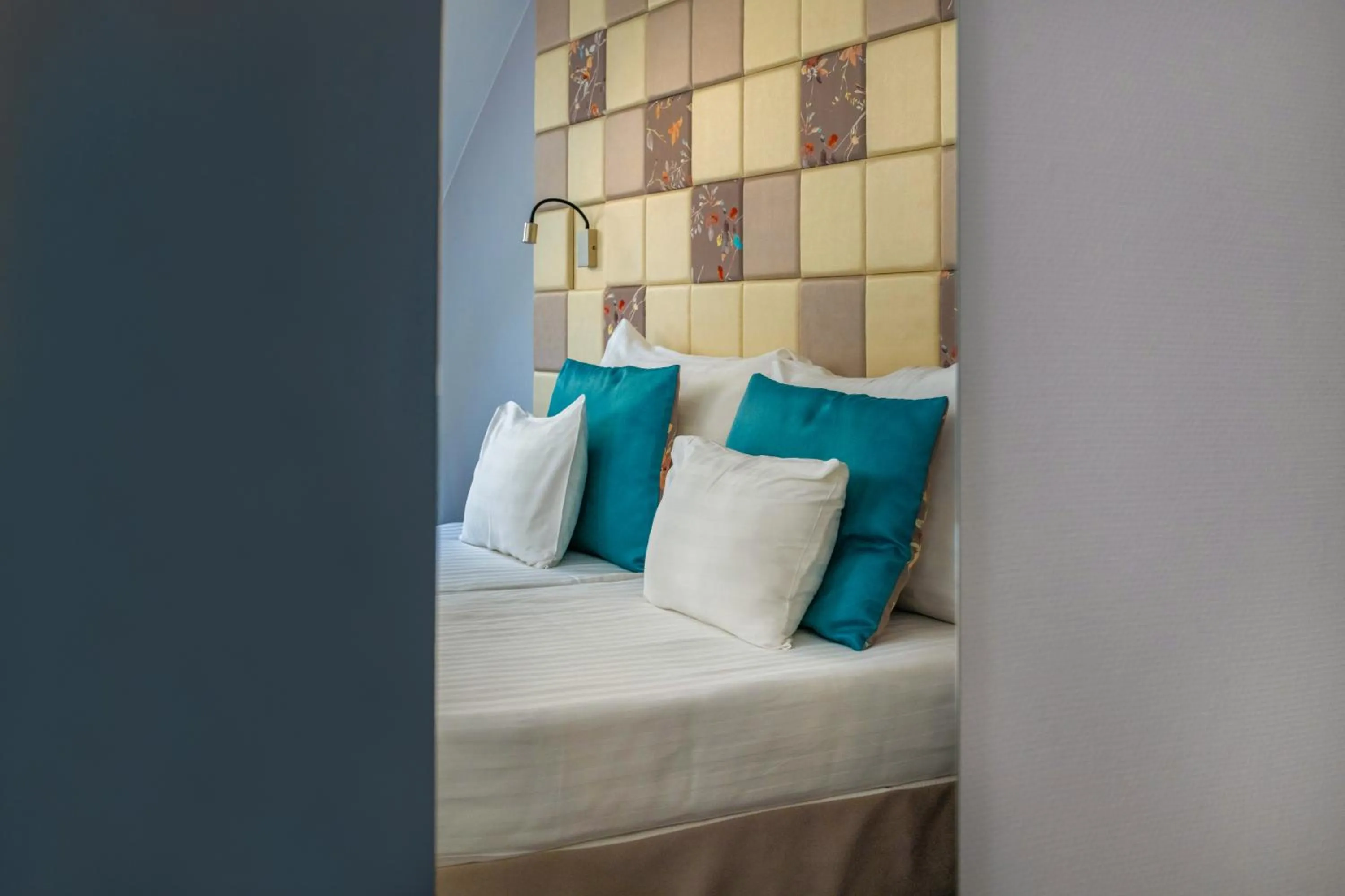 Bed in Hotel President