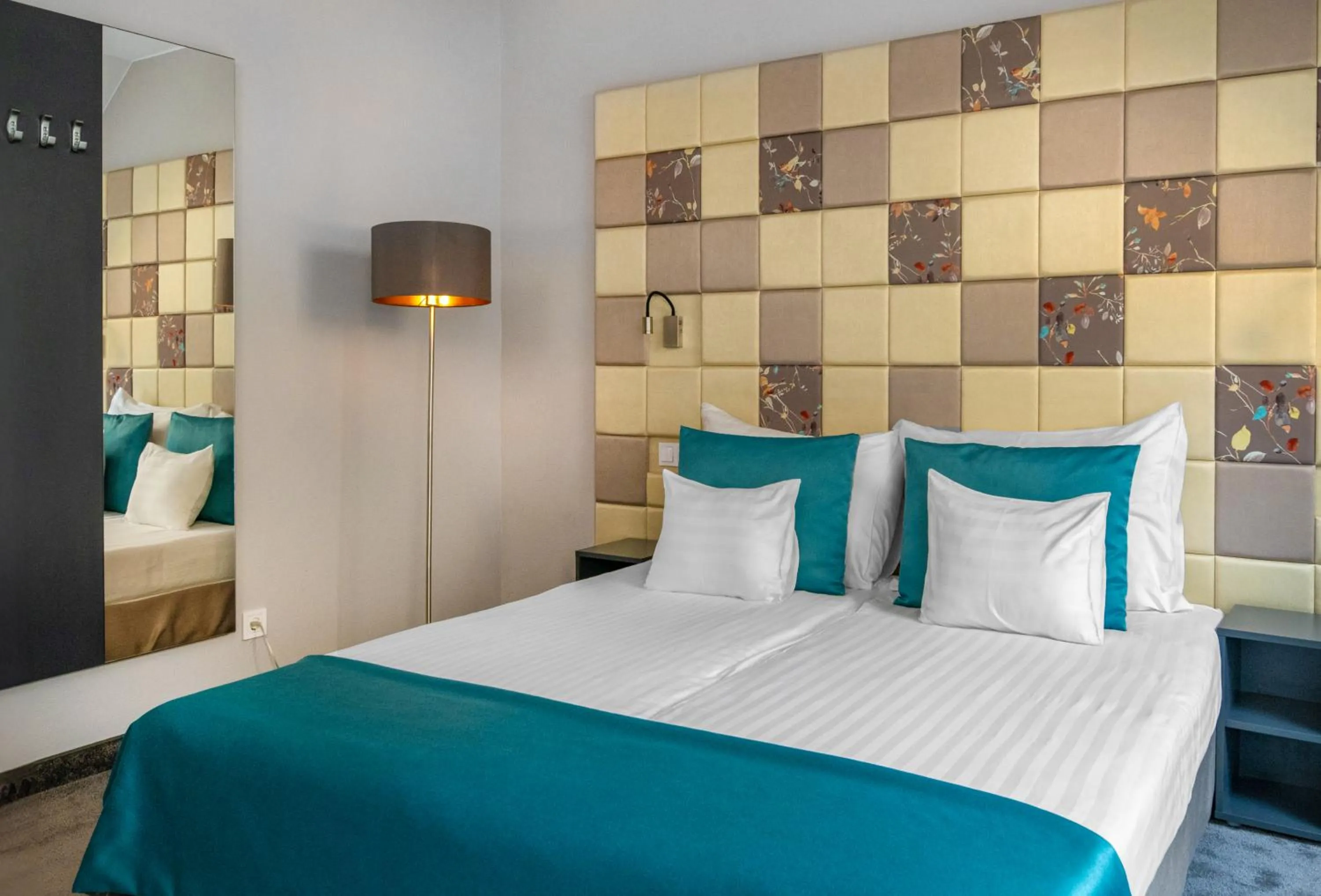 Bed in Hotel President