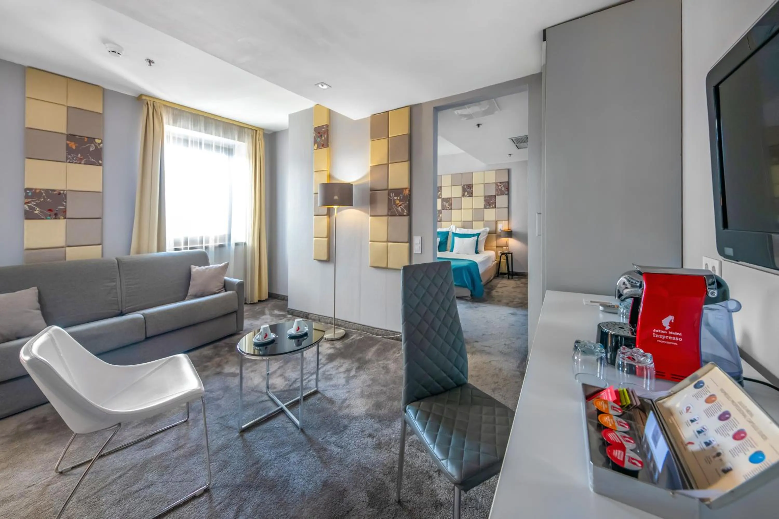 Living room in Hotel President