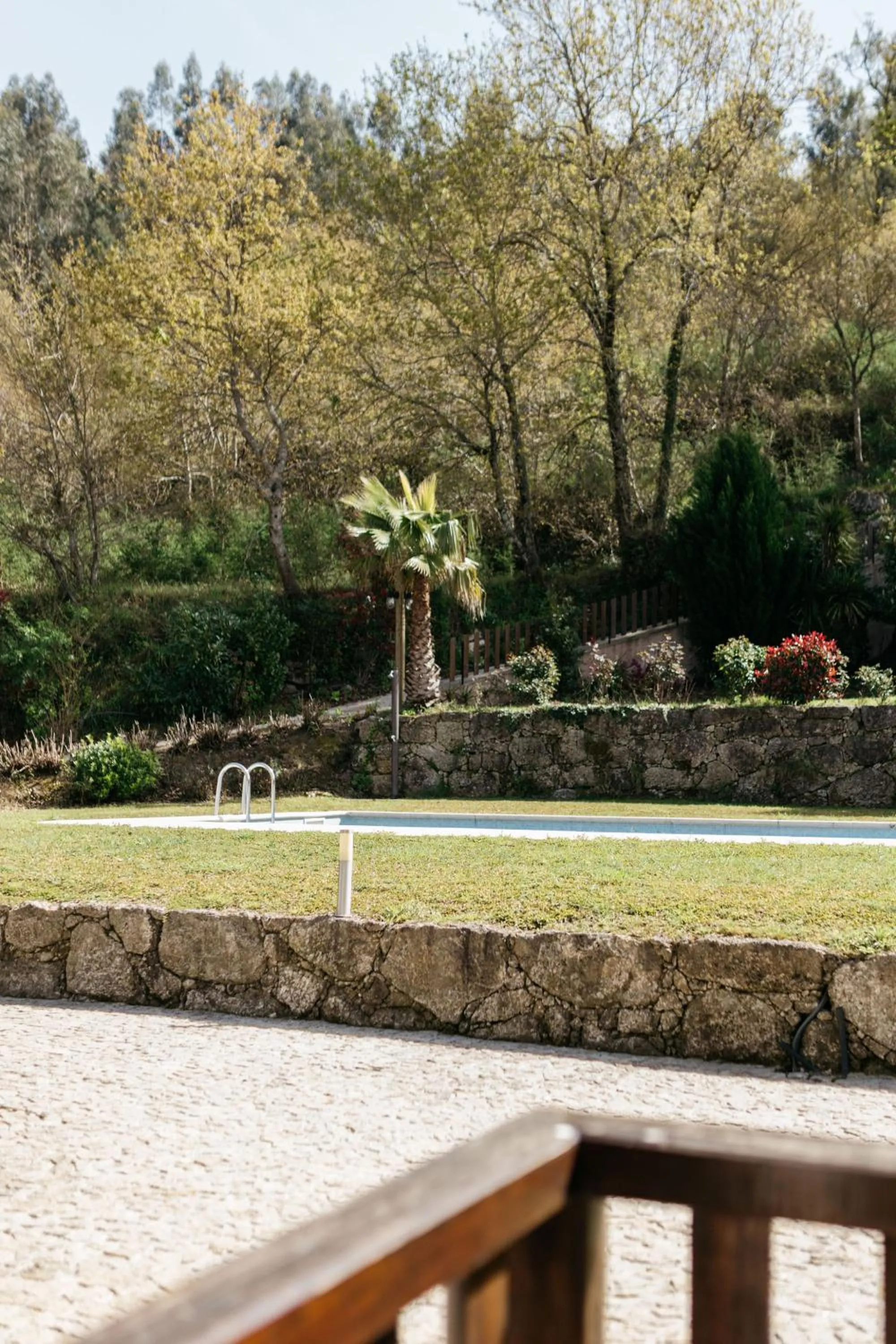 Natural landscape in Quinta do Bento