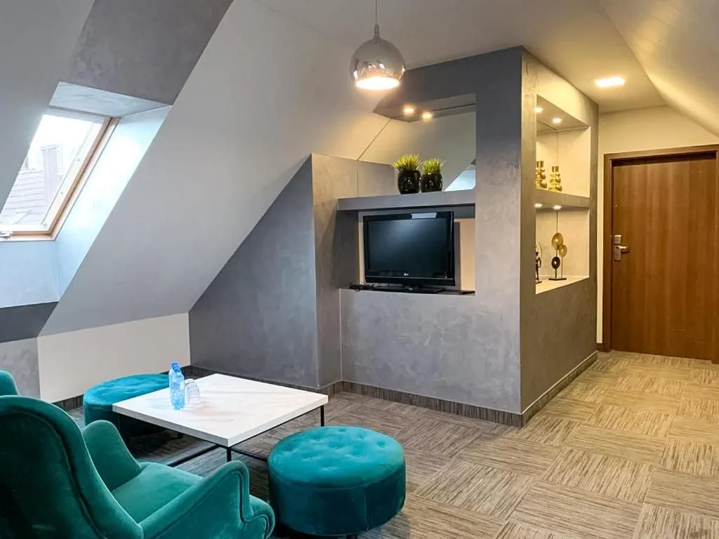 Communal lounge/ TV room in Hotel Fero Express POKOJE KLIMATYZOWANE AC