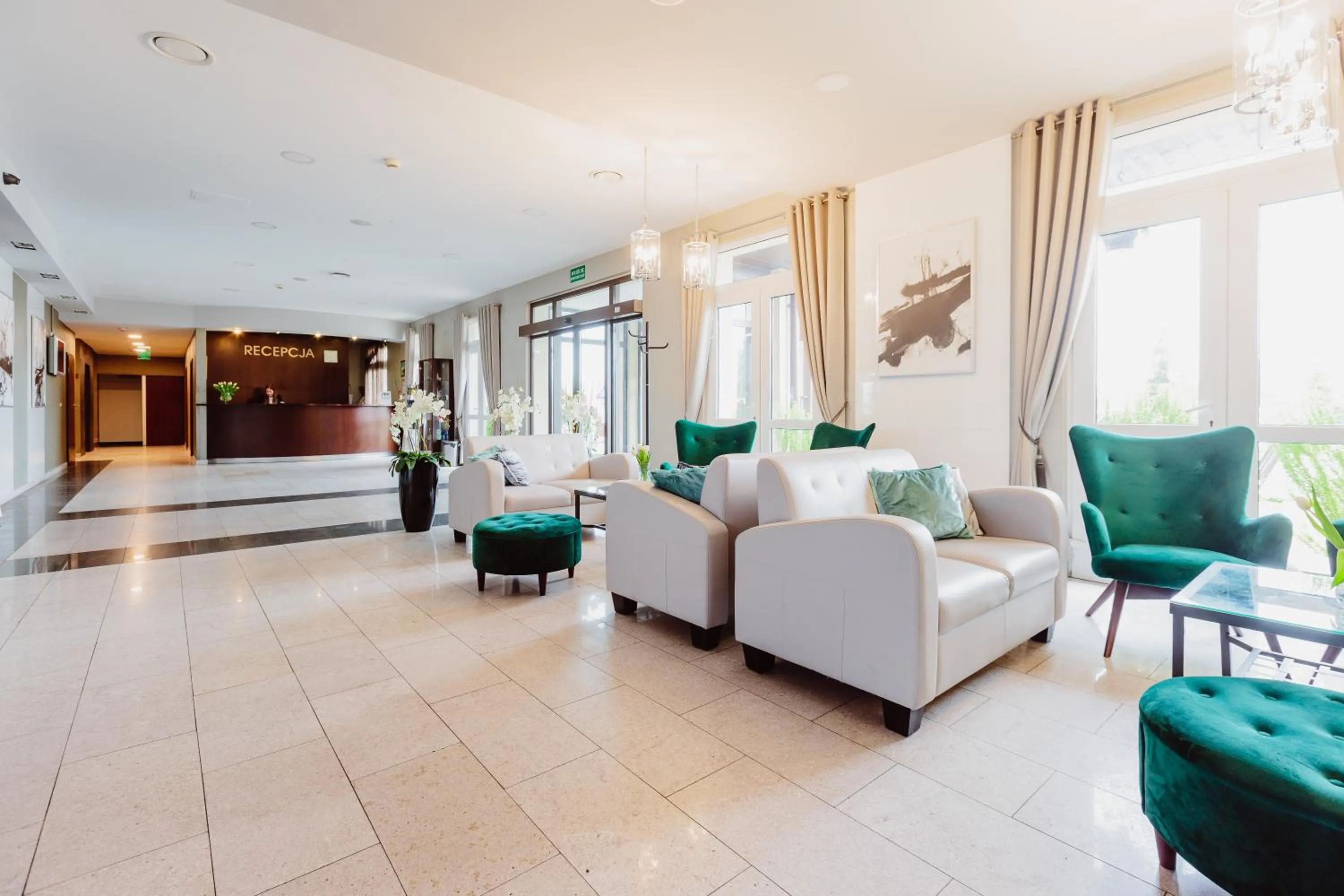 Lobby or reception in Hotel Fero Express POKOJE KLIMATYZOWANE AC