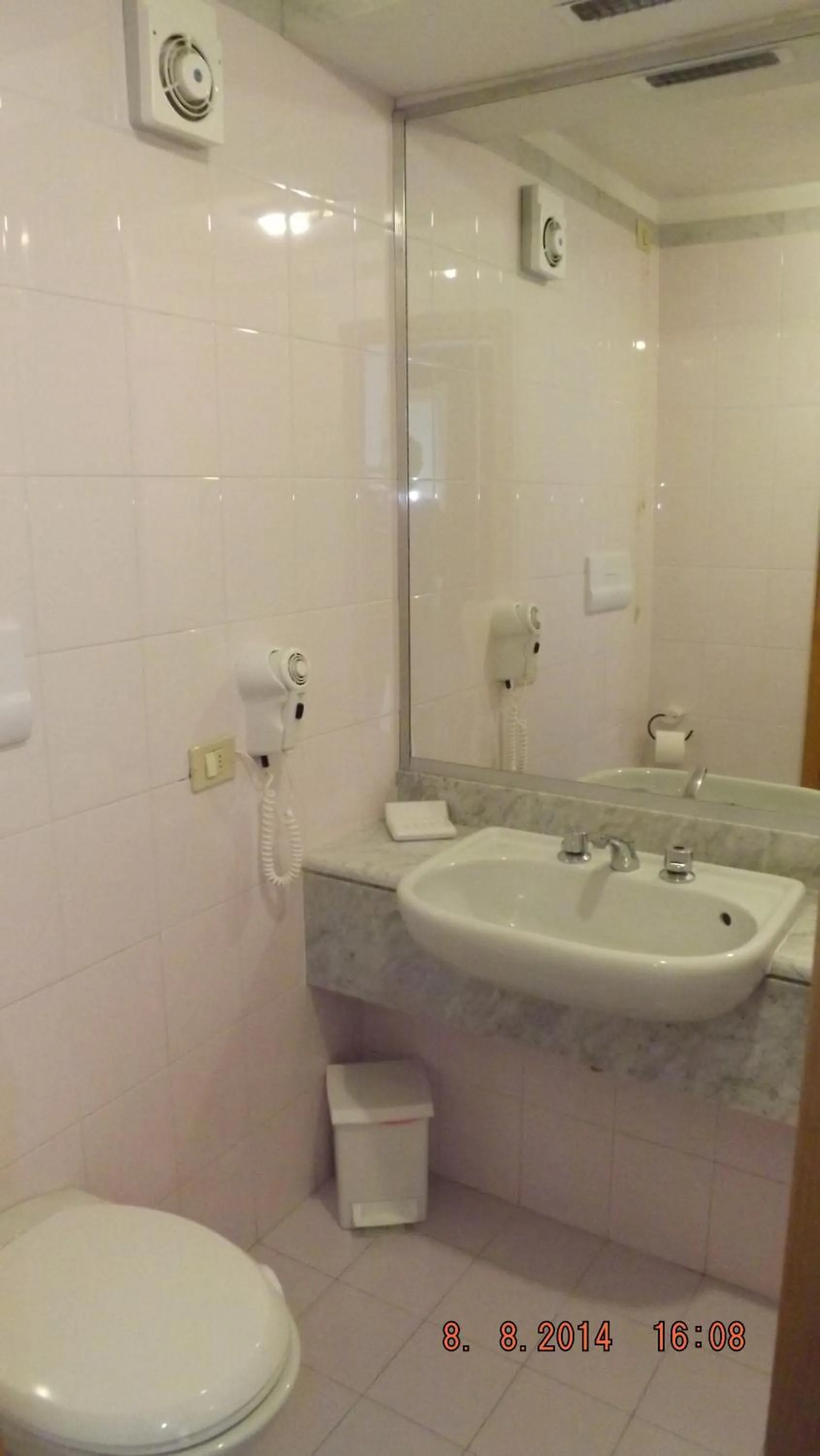 Bathroom in Hotel Le Palme