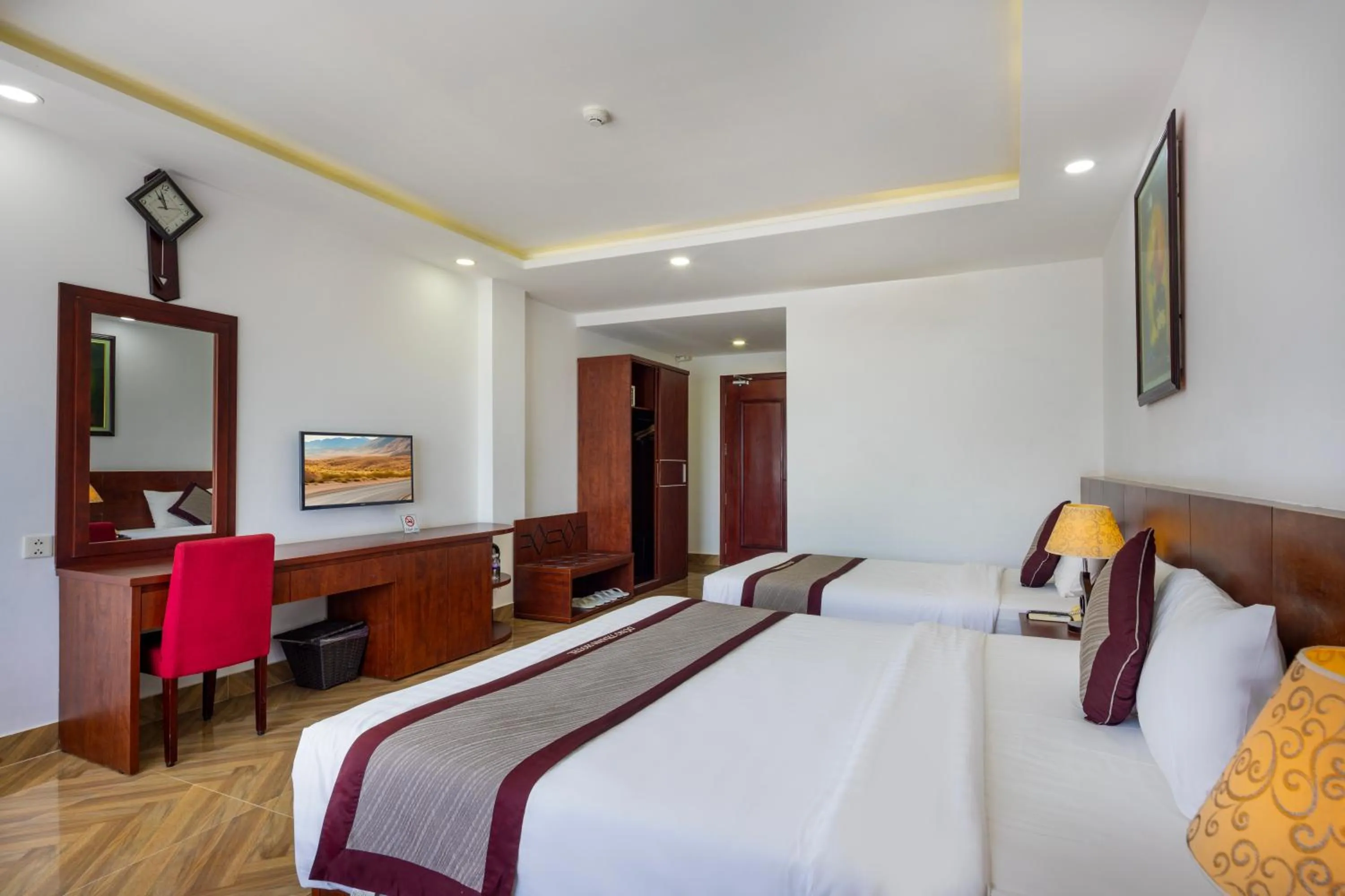 Bed in Gem Nha Trang Hotel