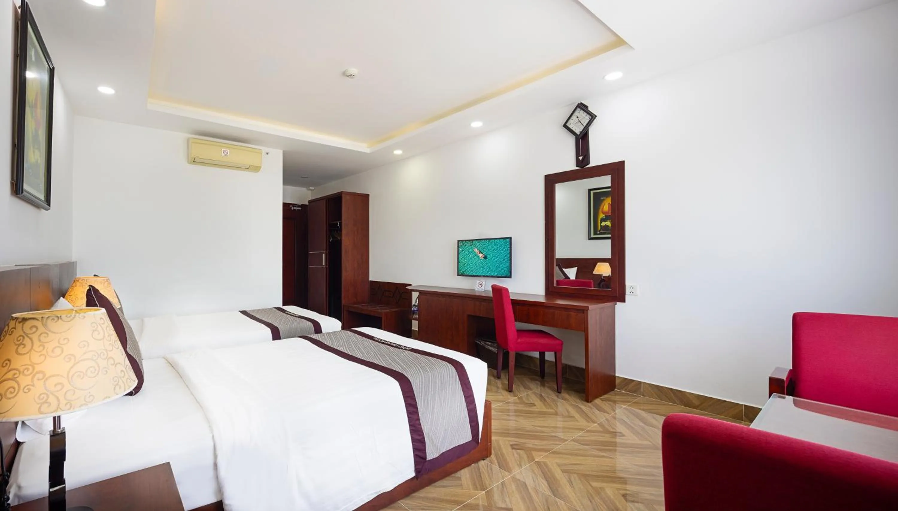 Bed in Gem Nha Trang Hotel