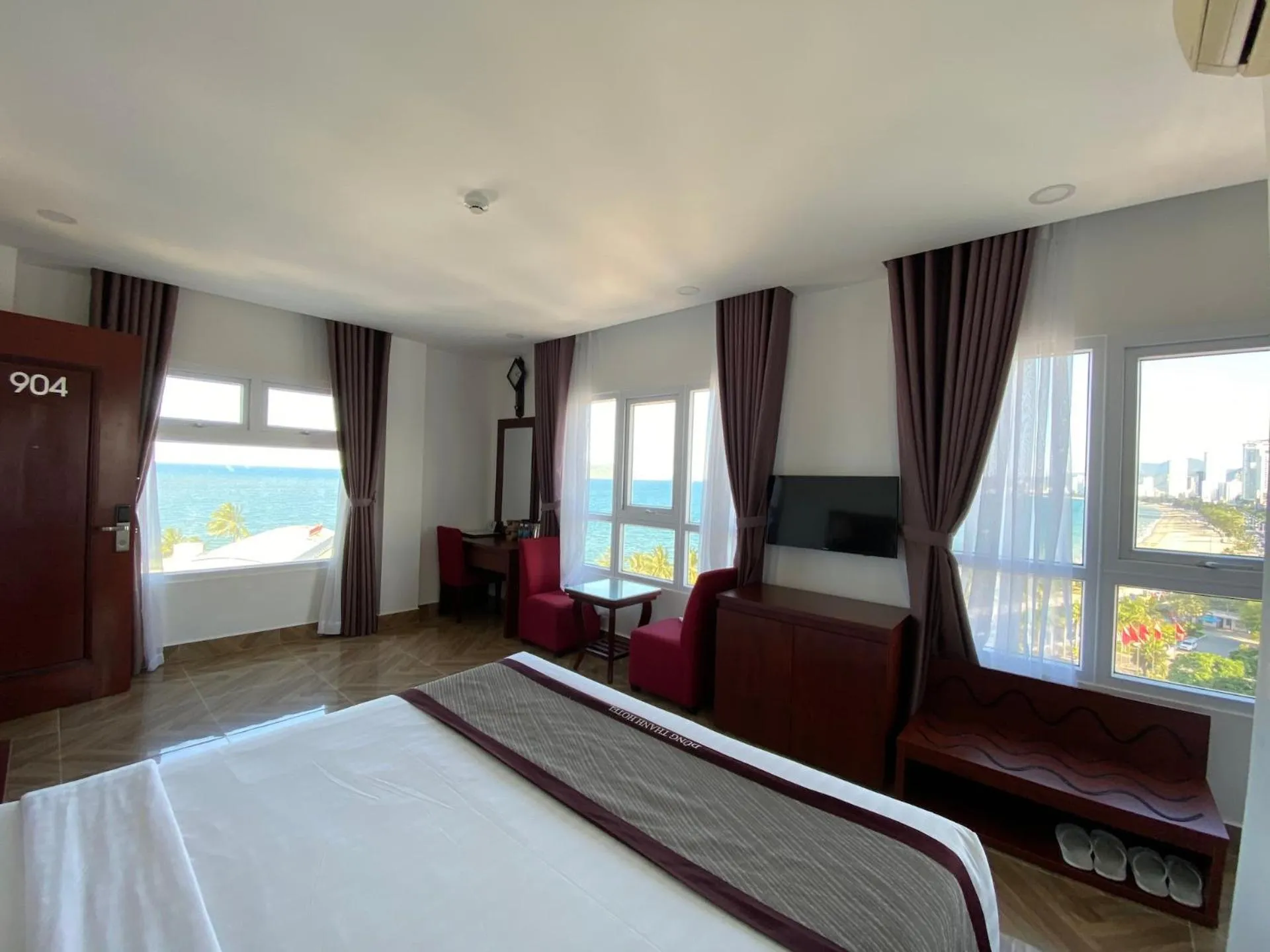 Bed in Gem Nha Trang Hotel