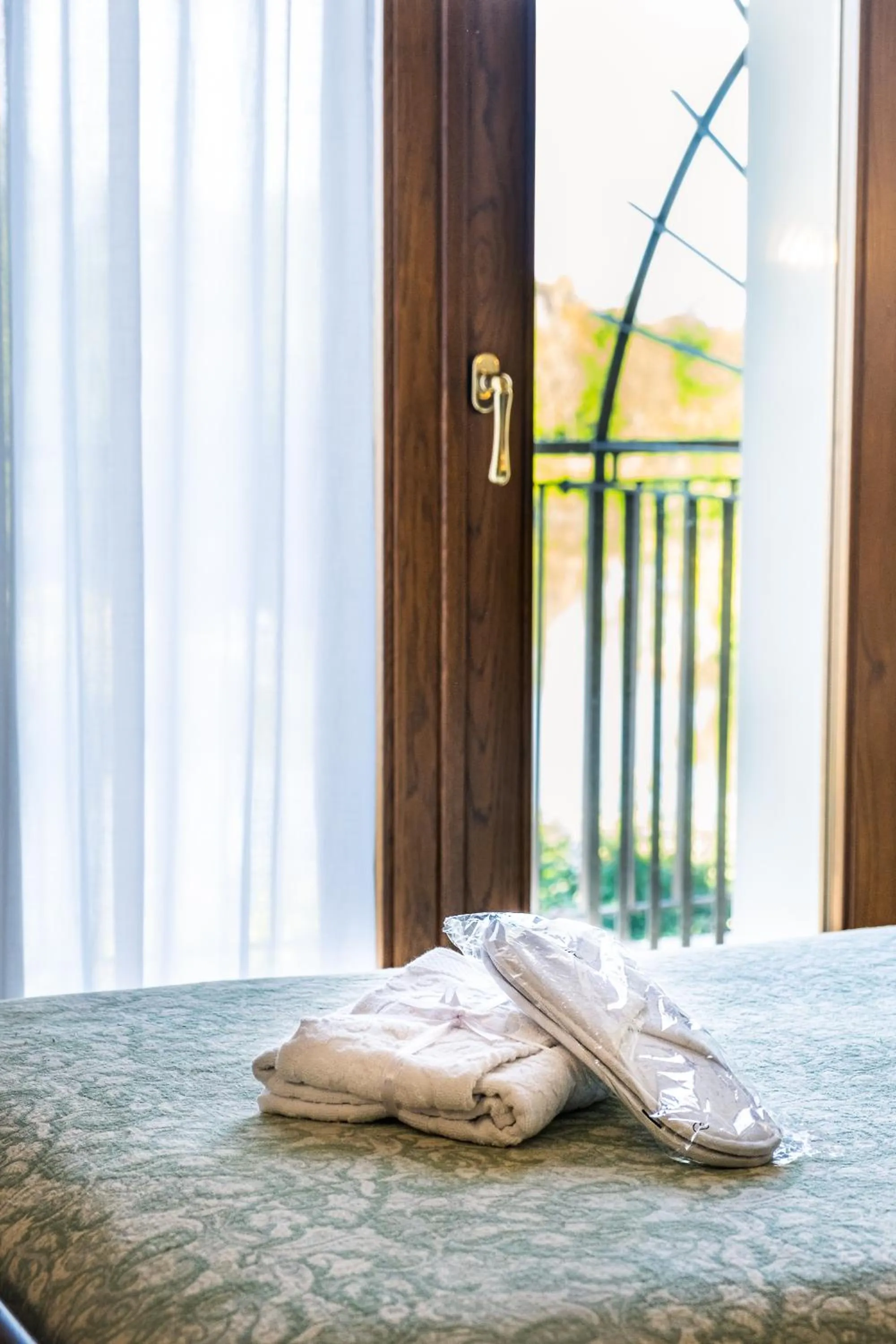 Bed in Hotel Da Gigi