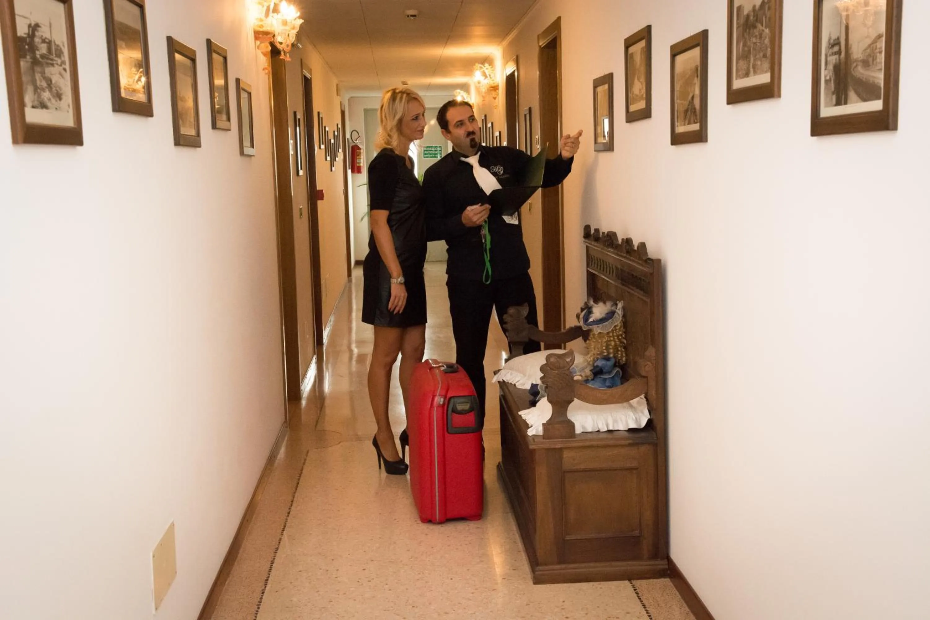 Decorative detail in Hotel Da Gigi