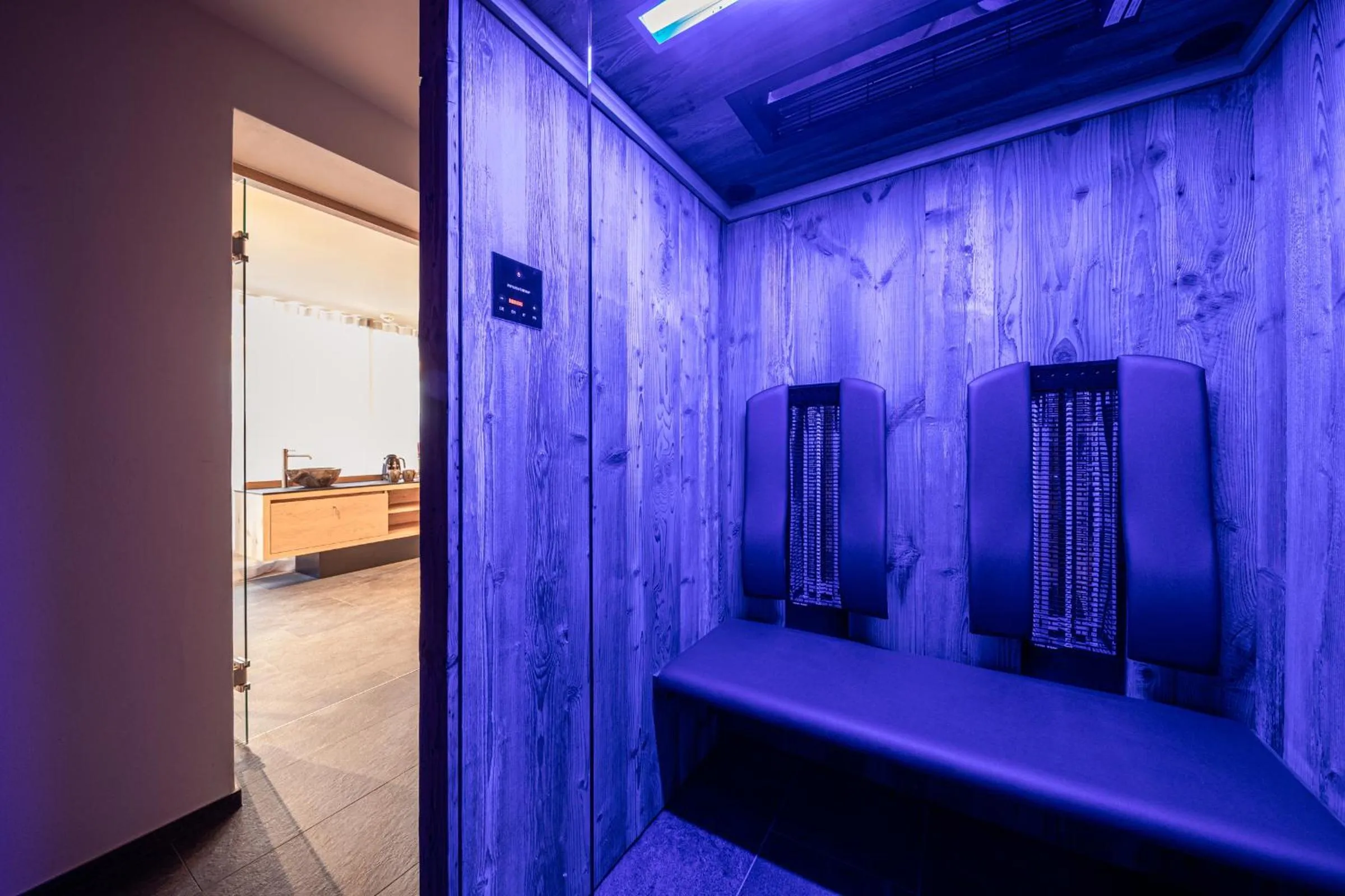 Sauna in B&B Boutiquehotel Clara