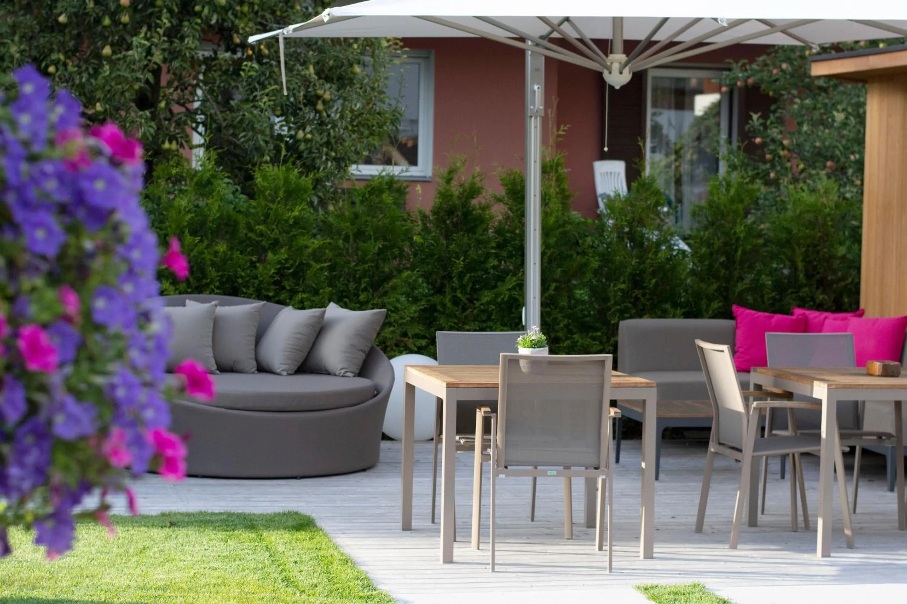 Garden in B&B Boutiquehotel Clara