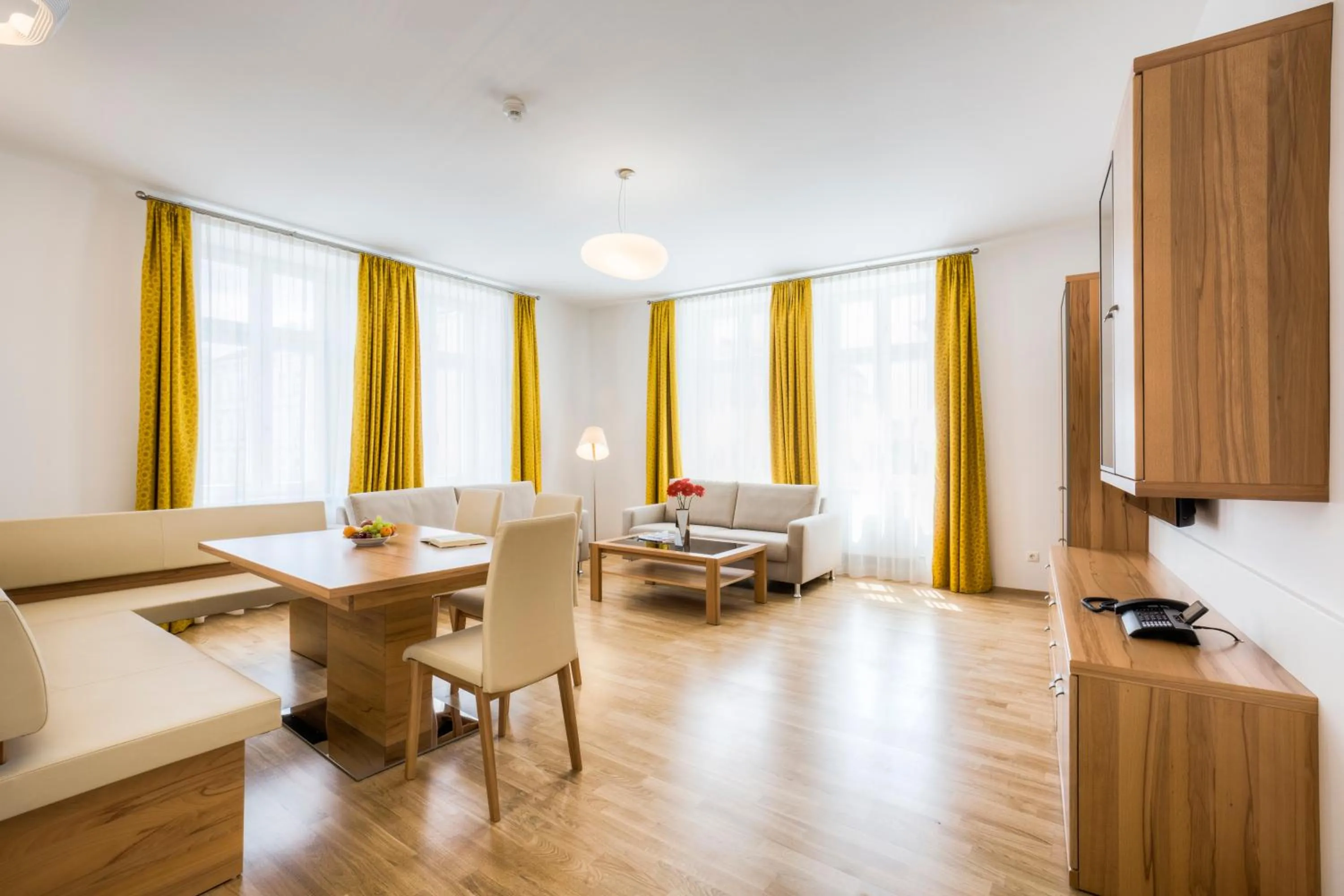 Living room in Vienna Grand Apartments City