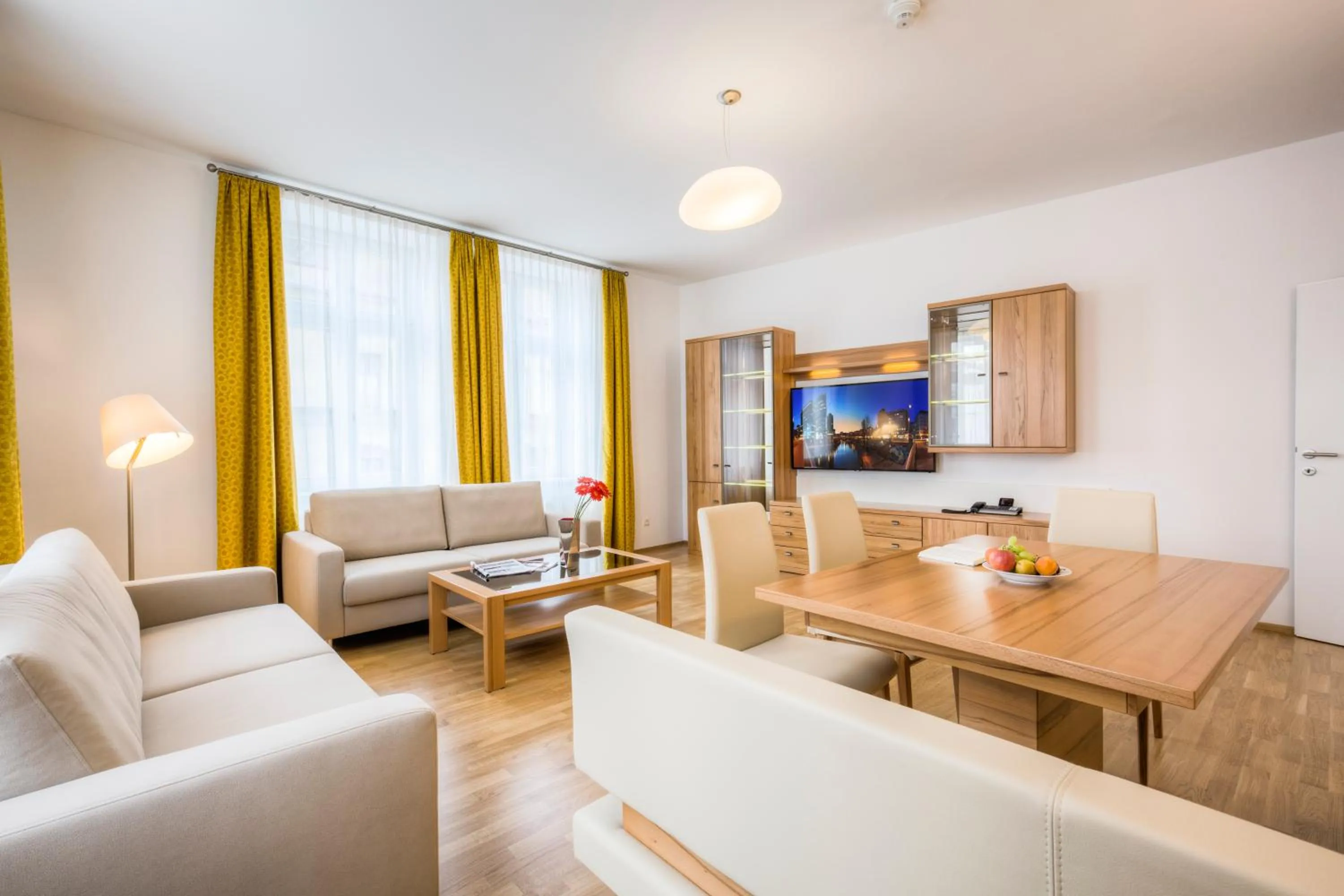 Living room in Vienna Grand Apartments City