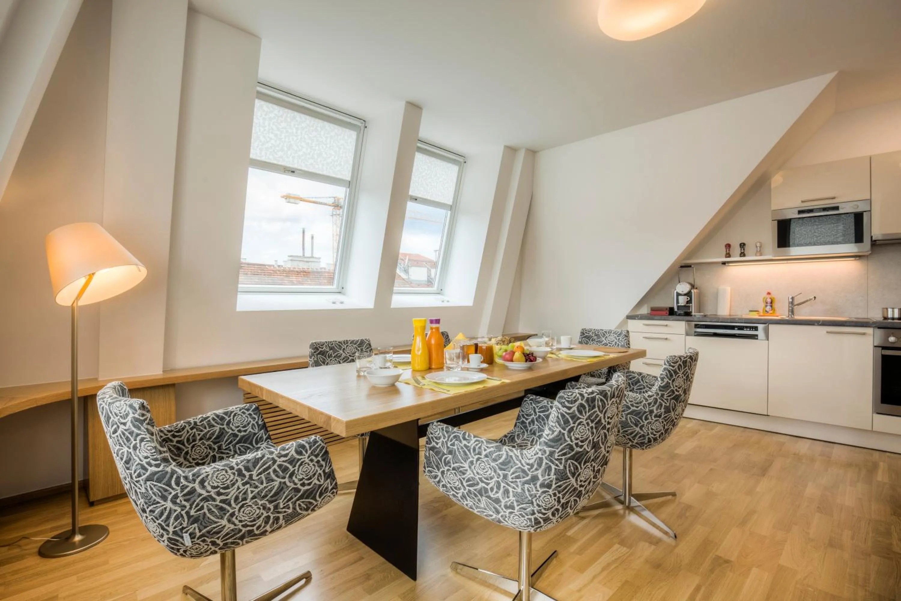 Dining area in Vienna Grand Apartments City