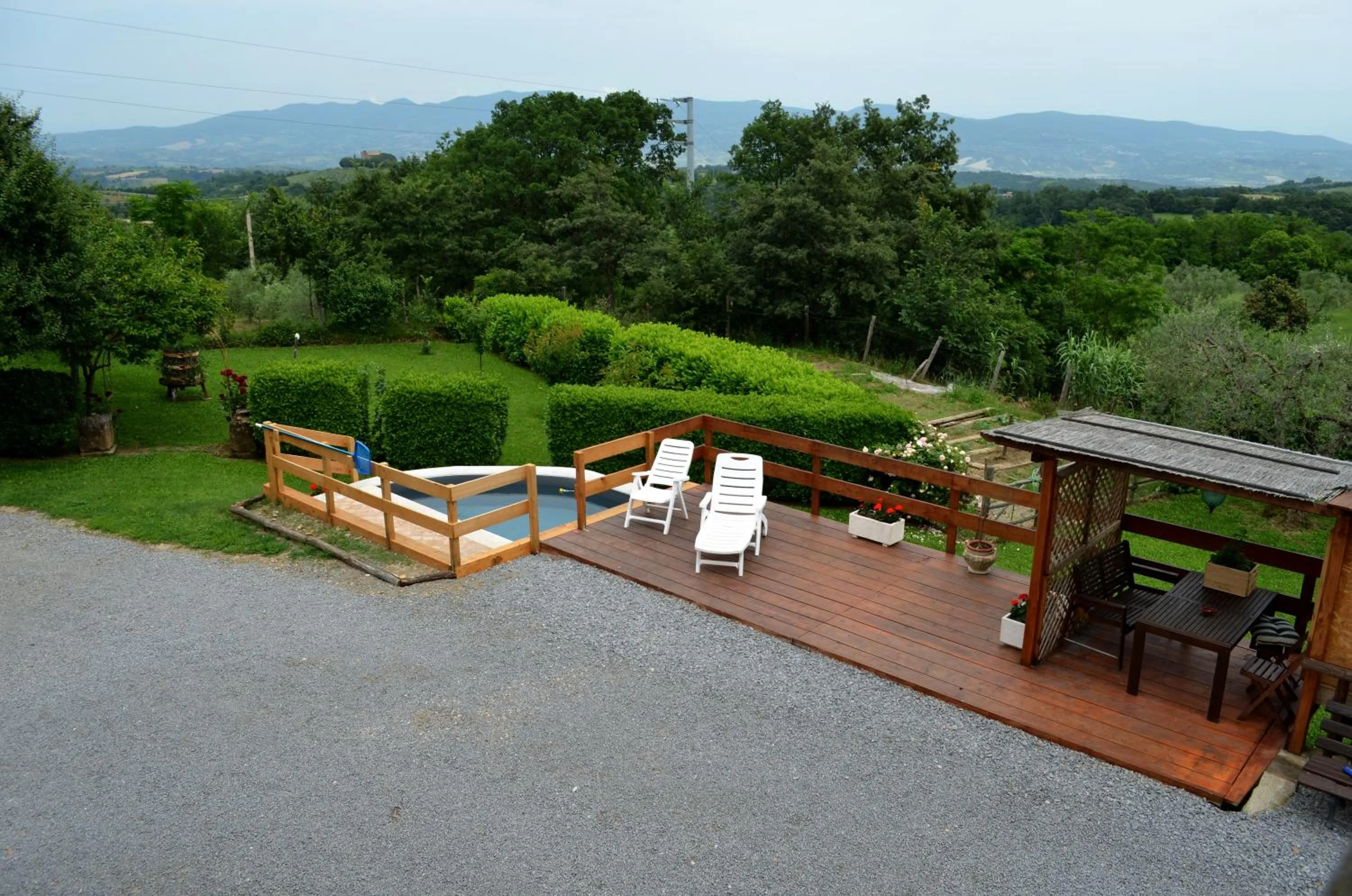 Garden view in Bed and Breakfast Bike