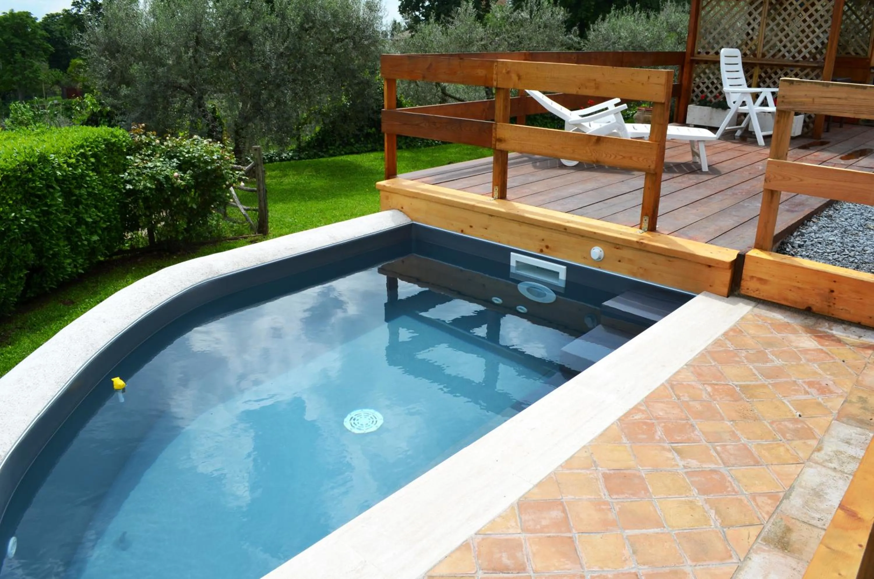 Swimming pool in Bed and Breakfast Bike