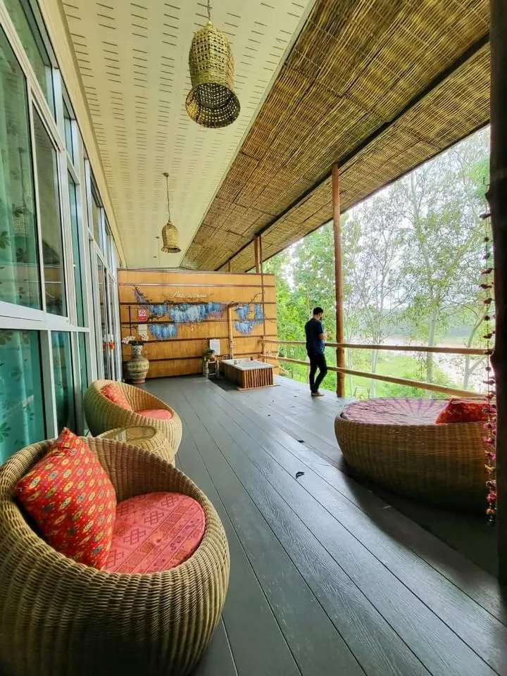 Patio in Nan De Panna Resort and Spa