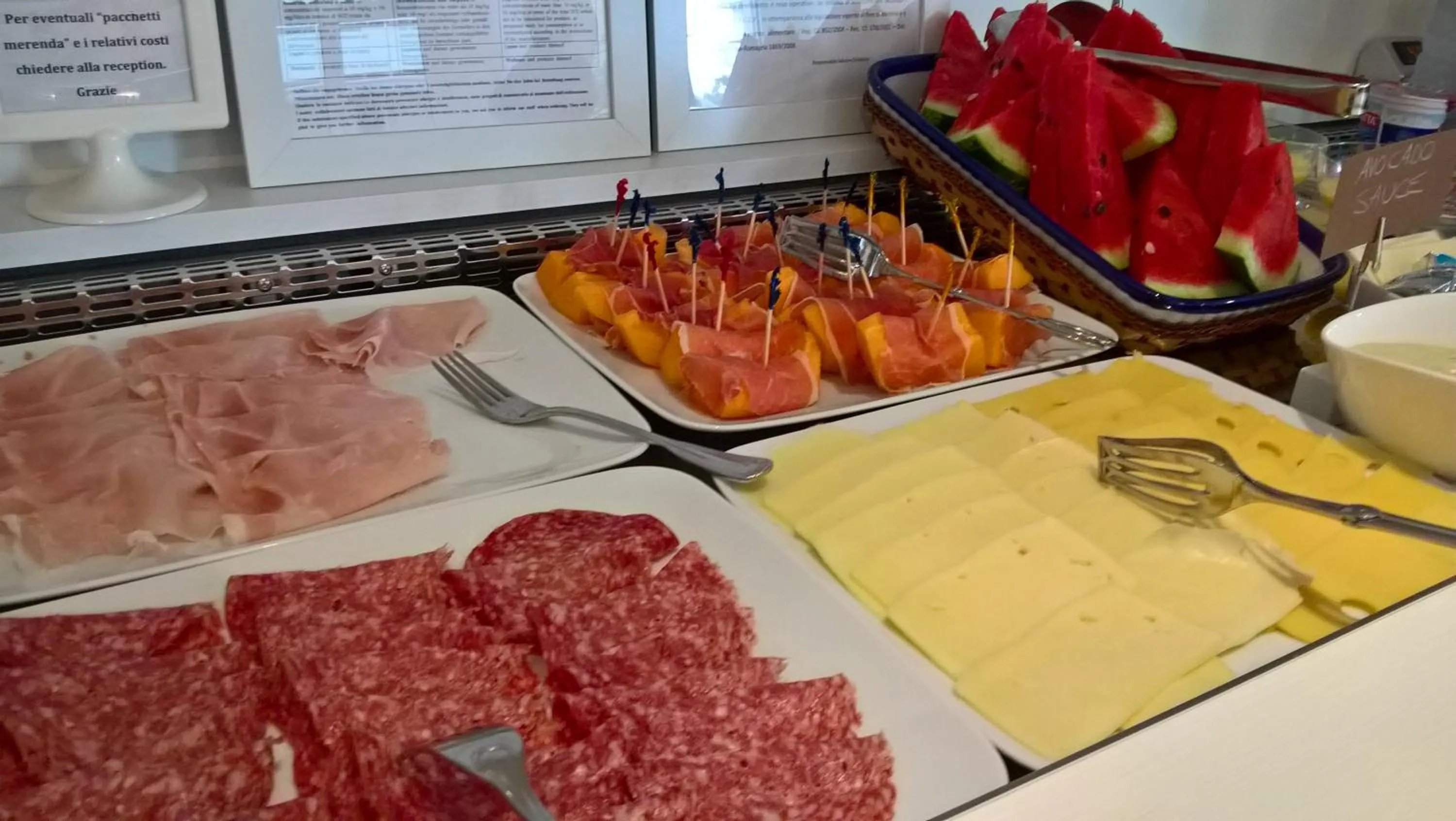 Food close-up in Hotel Houston