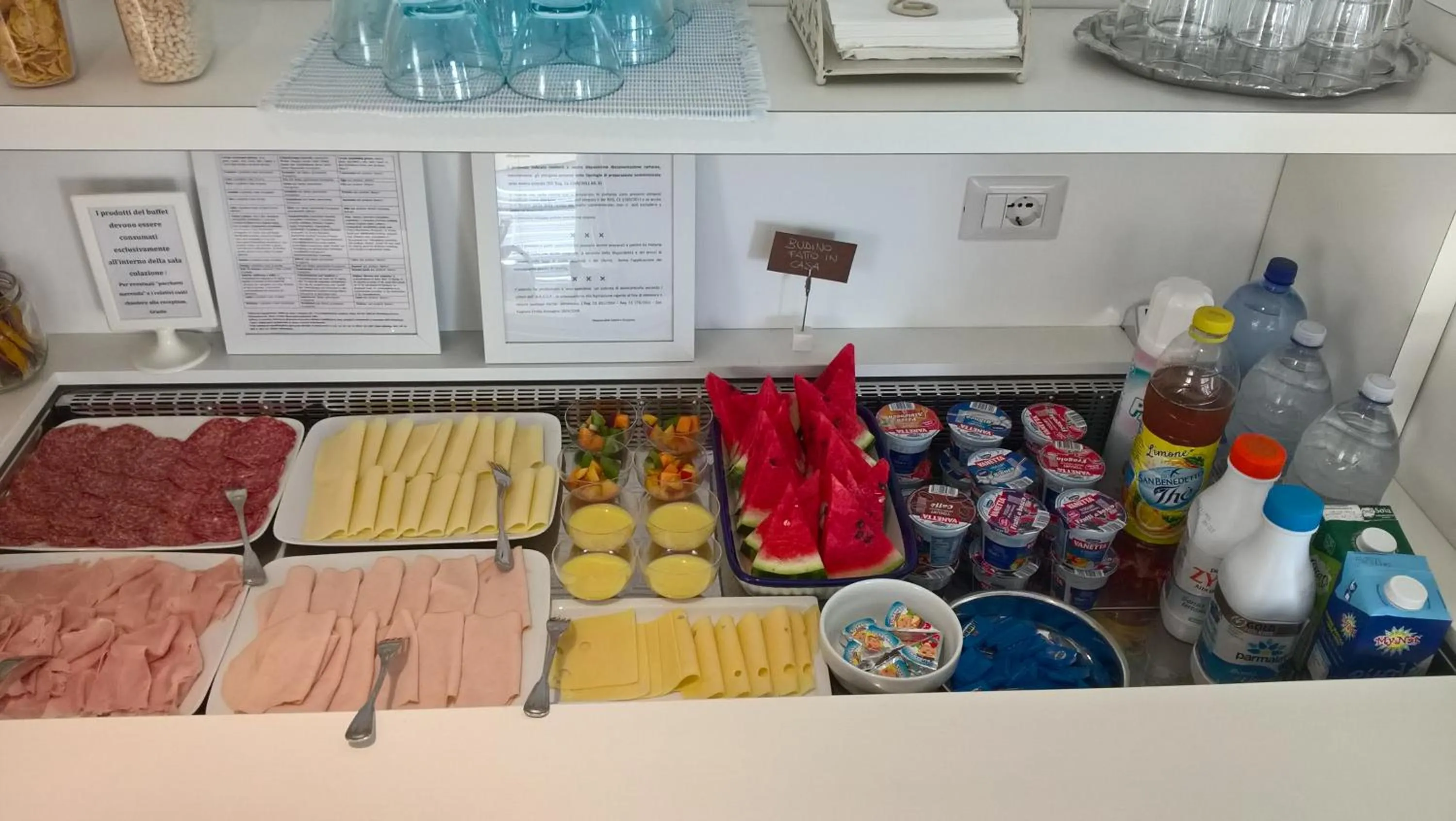 Food close-up in Hotel Houston