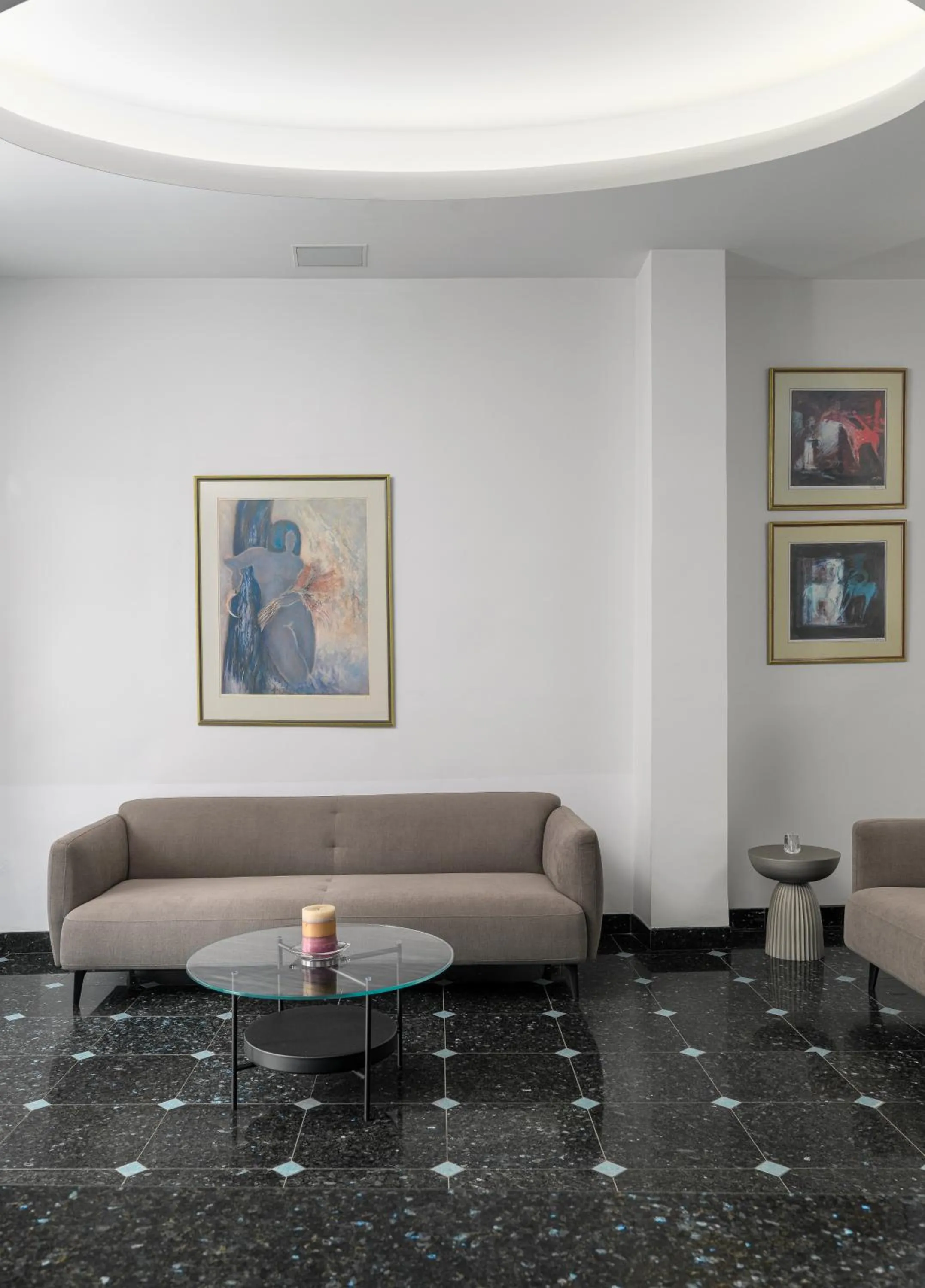 Lounge or bar in Athos Hotel