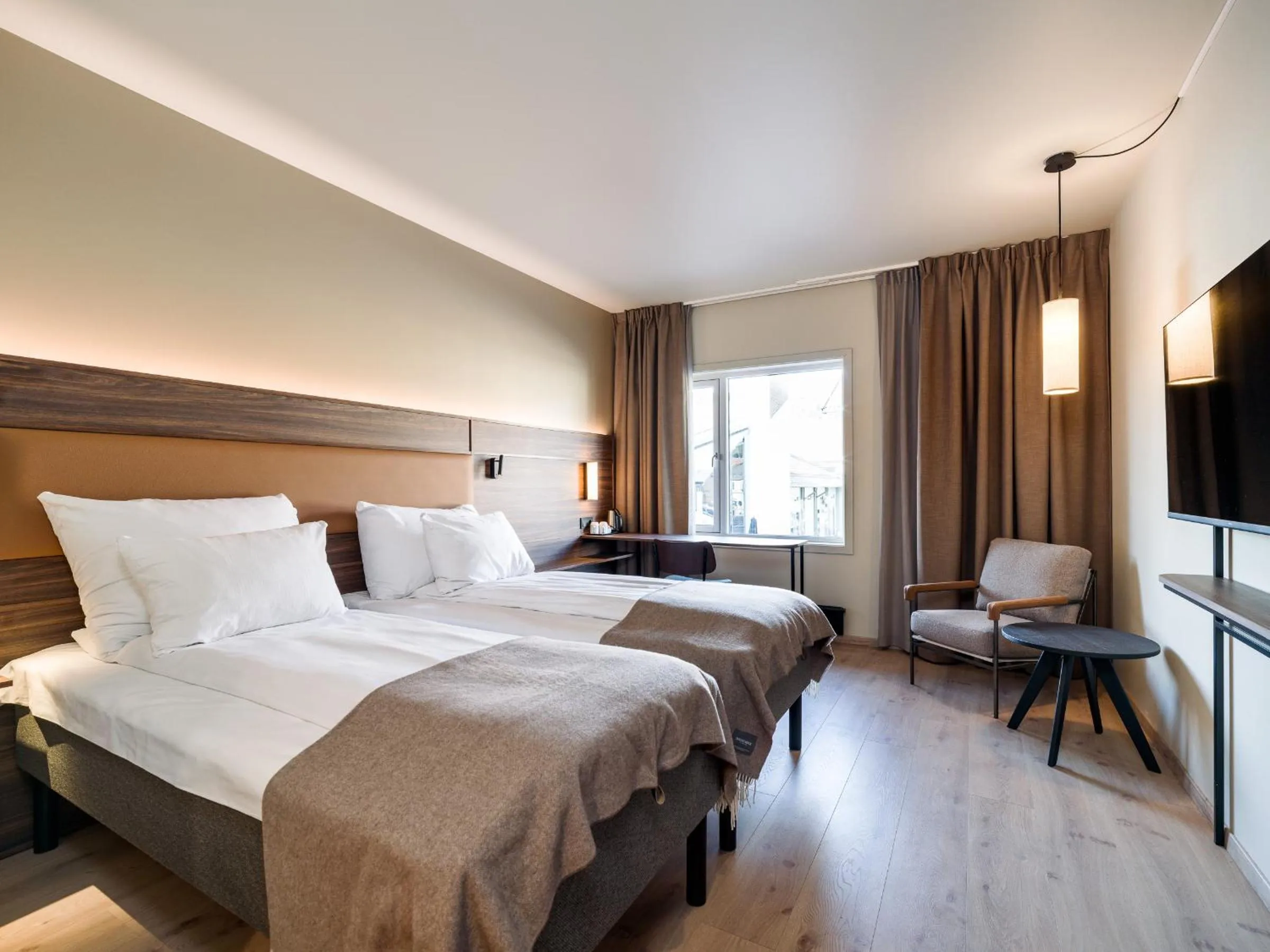 Bed in Quality Hotel Grand Kongsberg