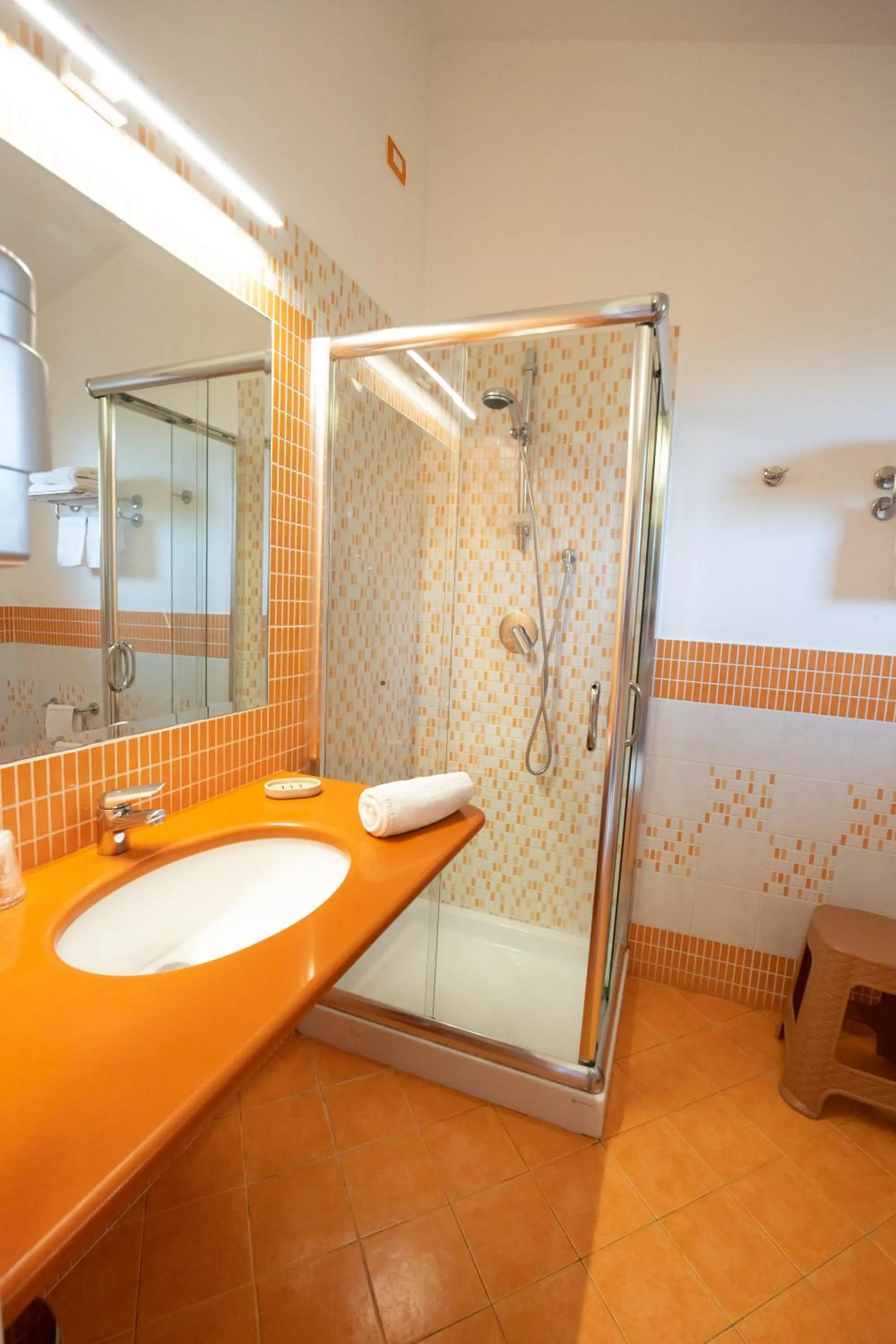 Shower in Hotel Baia Di Trainiti