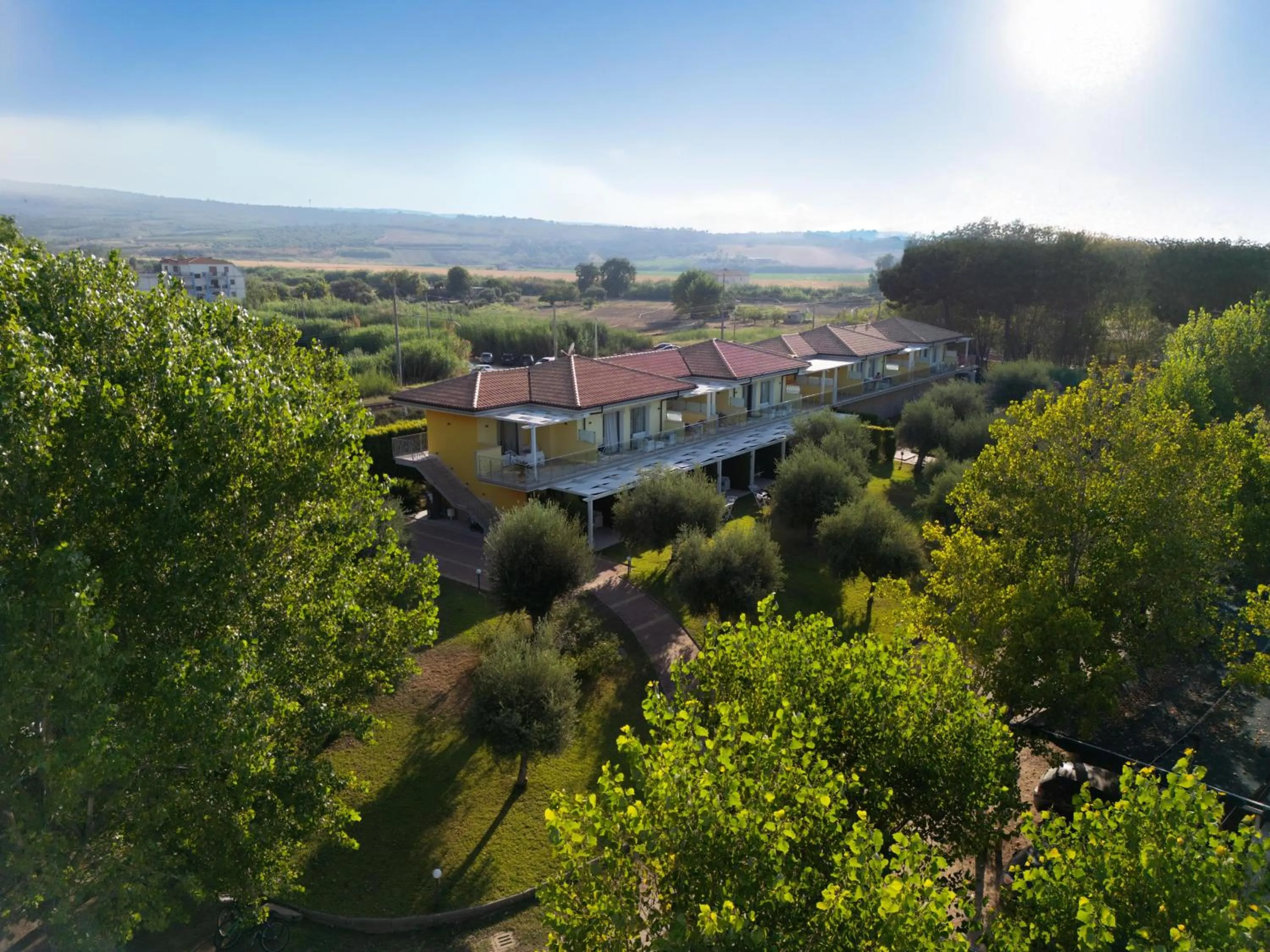 Property building in Hotel Baia Di Trainiti