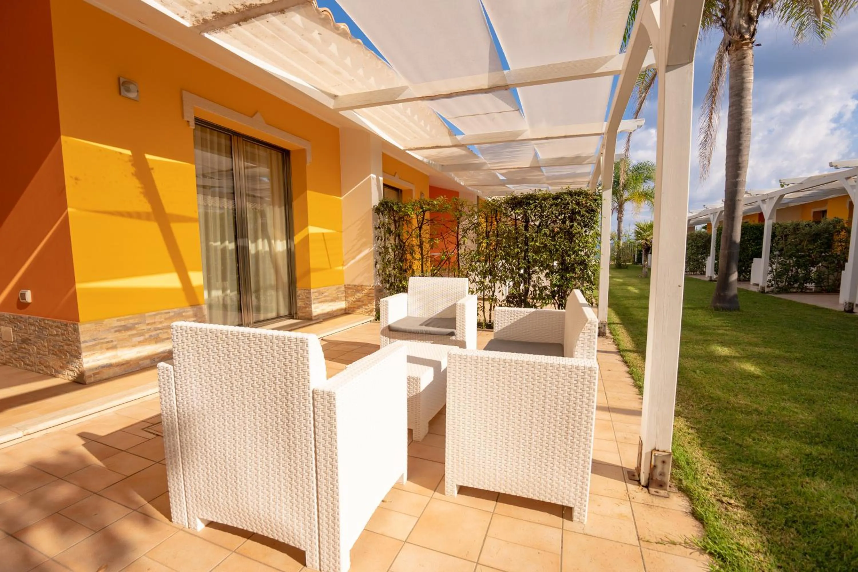 Property building in Hotel Baia Di Trainiti