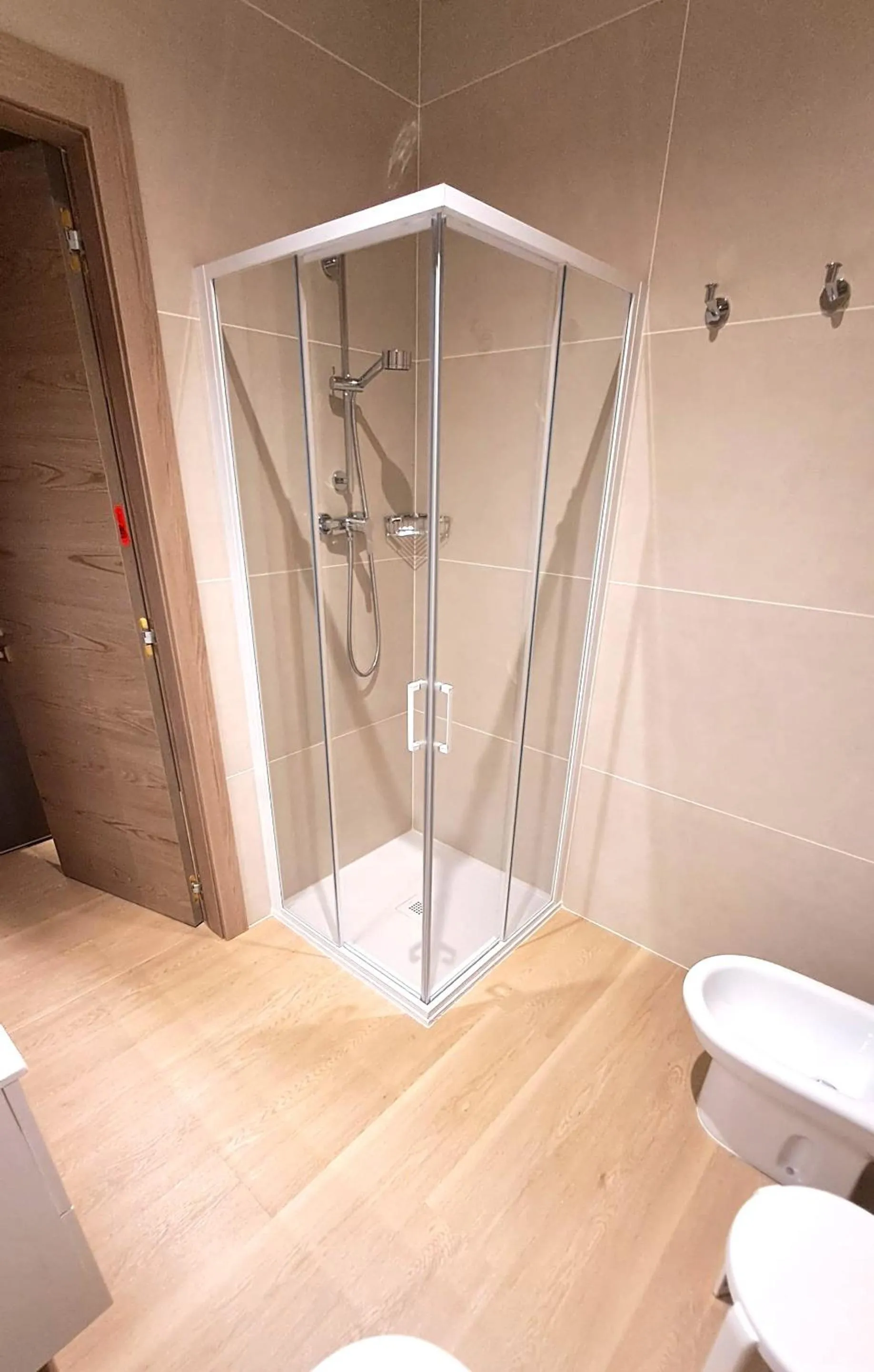 Shower in Hotel Internazionale