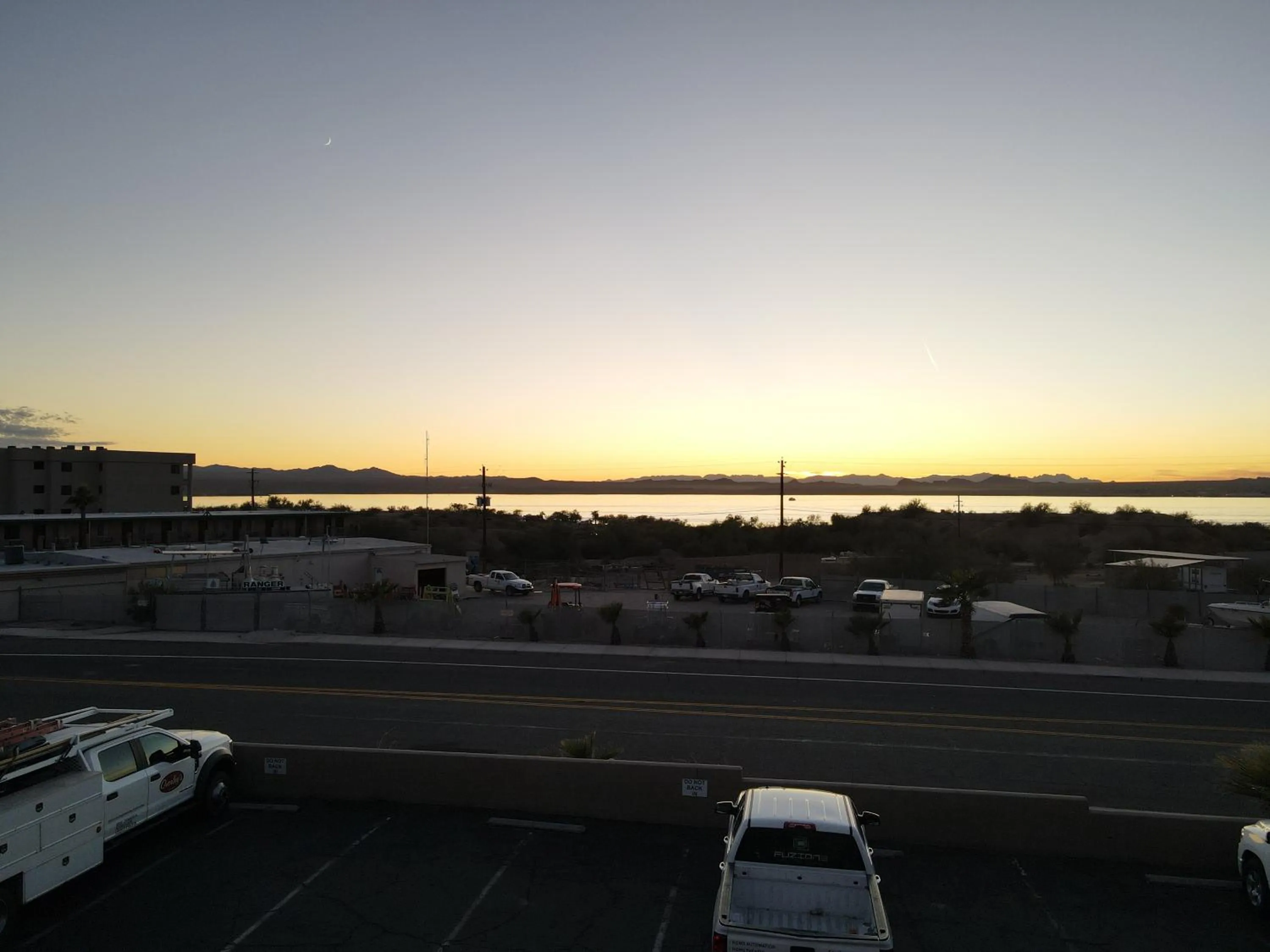 Lake view in Travelodge by Wyndham Lake Havasu