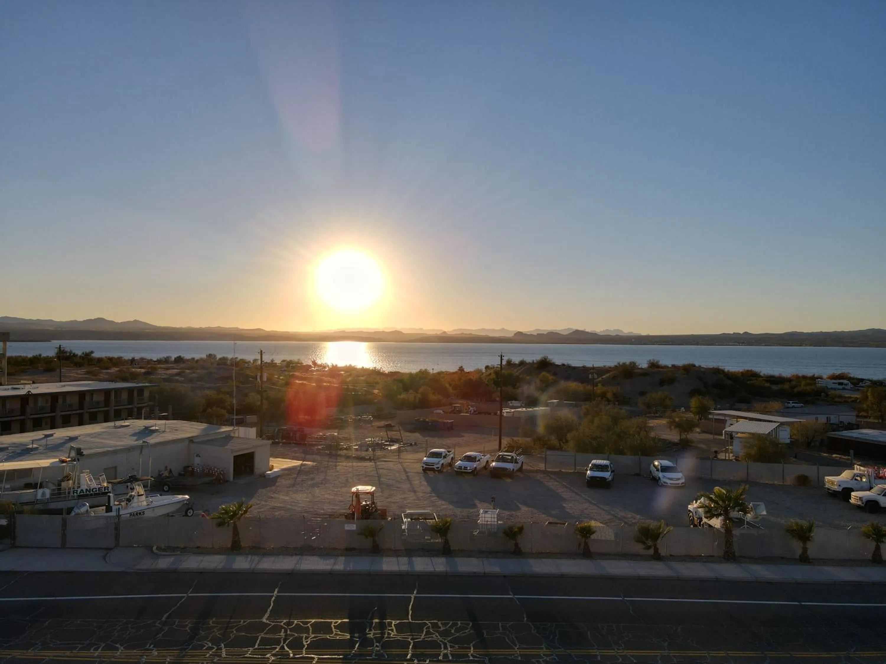 Lake view in Travelodge by Wyndham Lake Havasu