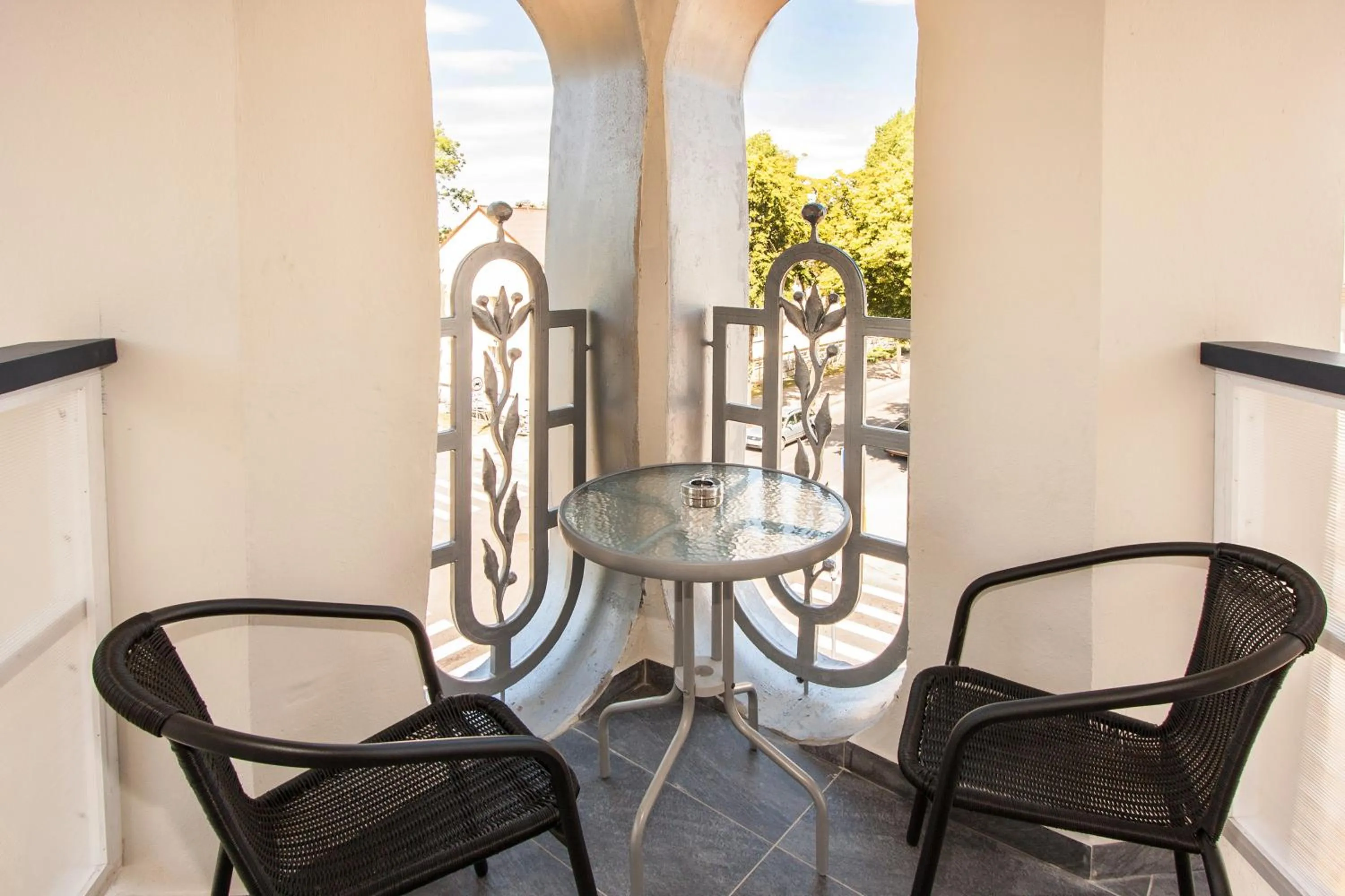 Balcony/Terrace in Tauras Center Hotel