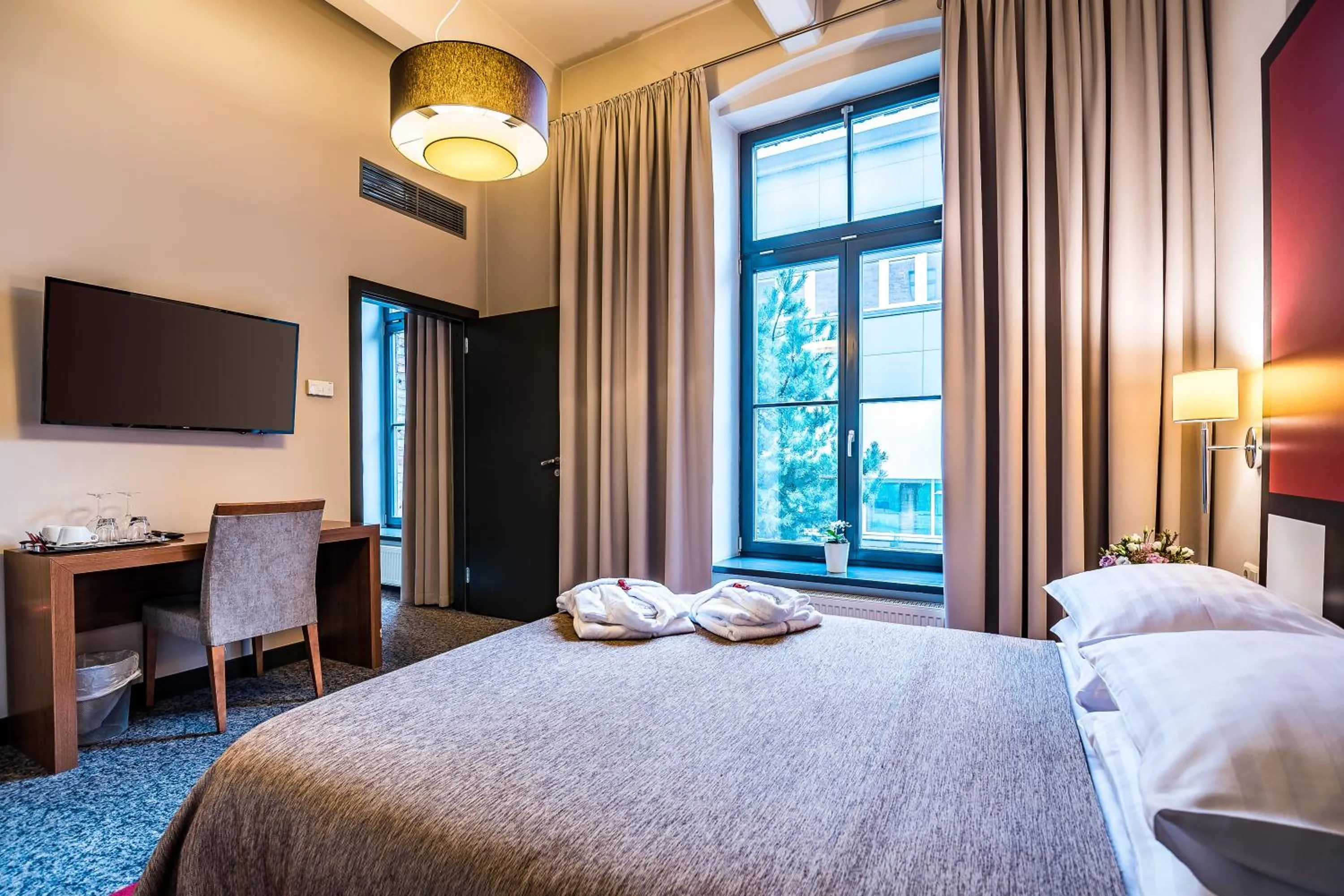 Bed in VICTORIA Hotel Kaunas