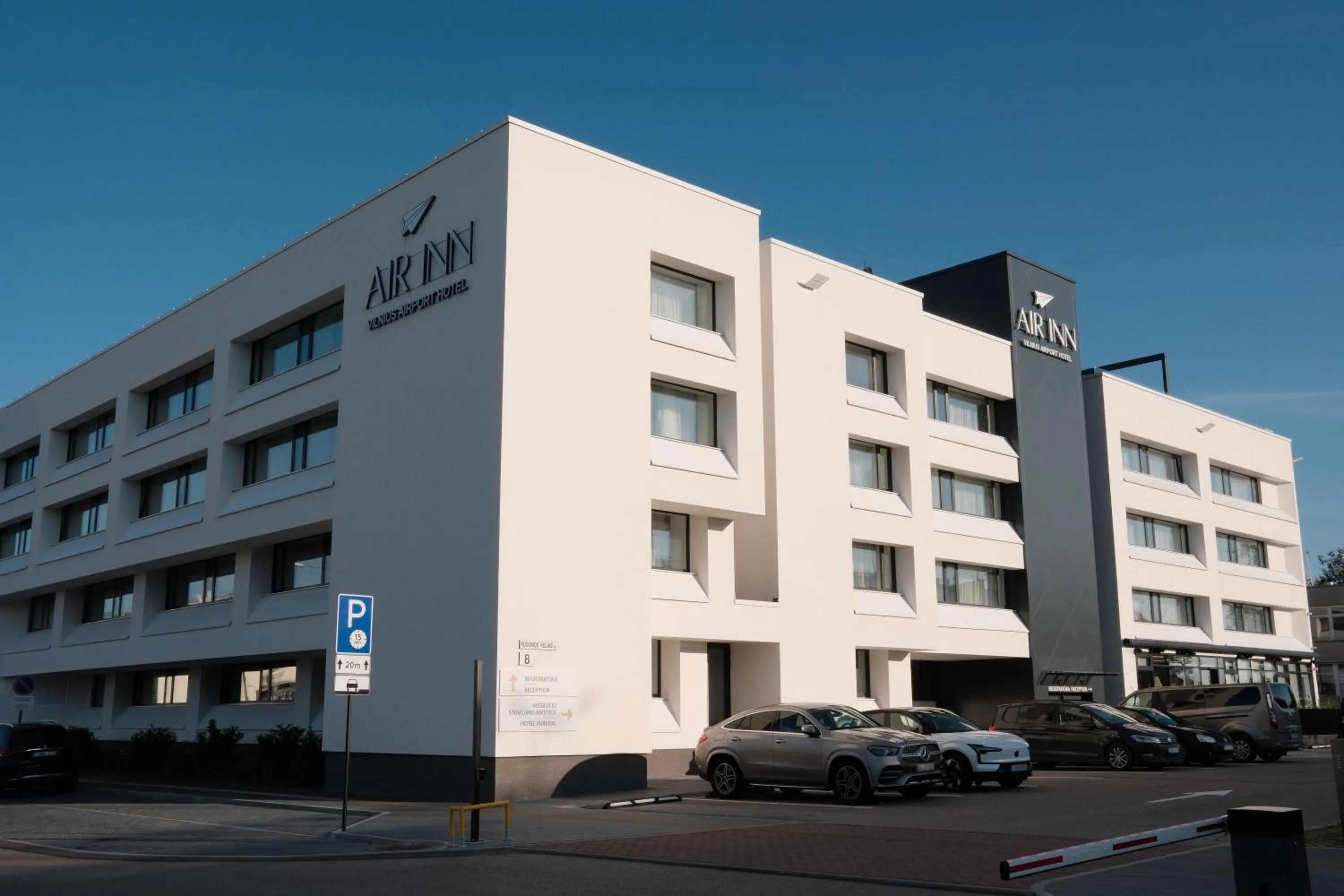 Property building in AIRINN Vilnius Airport Hotel RENOVATED 2025