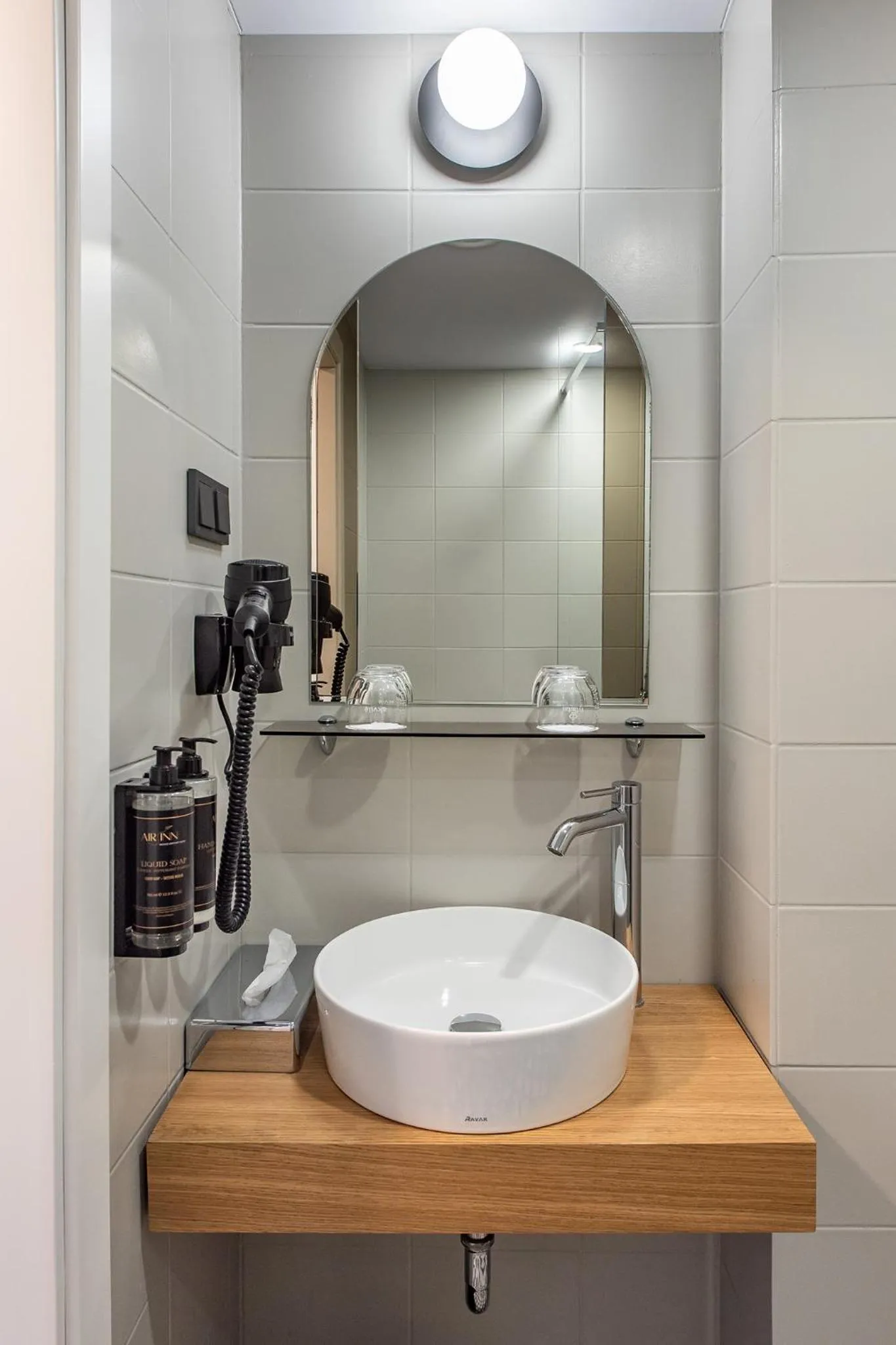 Bathroom in AIRINN Vilnius Airport Hotel RENOVATED 2025