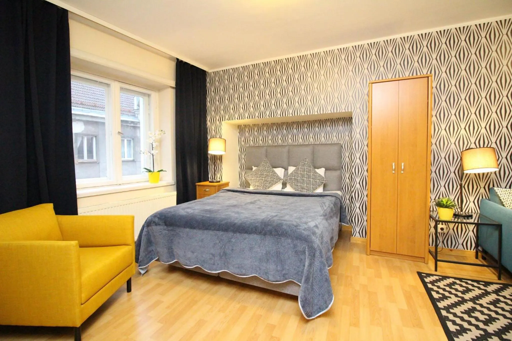 Bed in Tallinn City Apartments - Town Hall Square